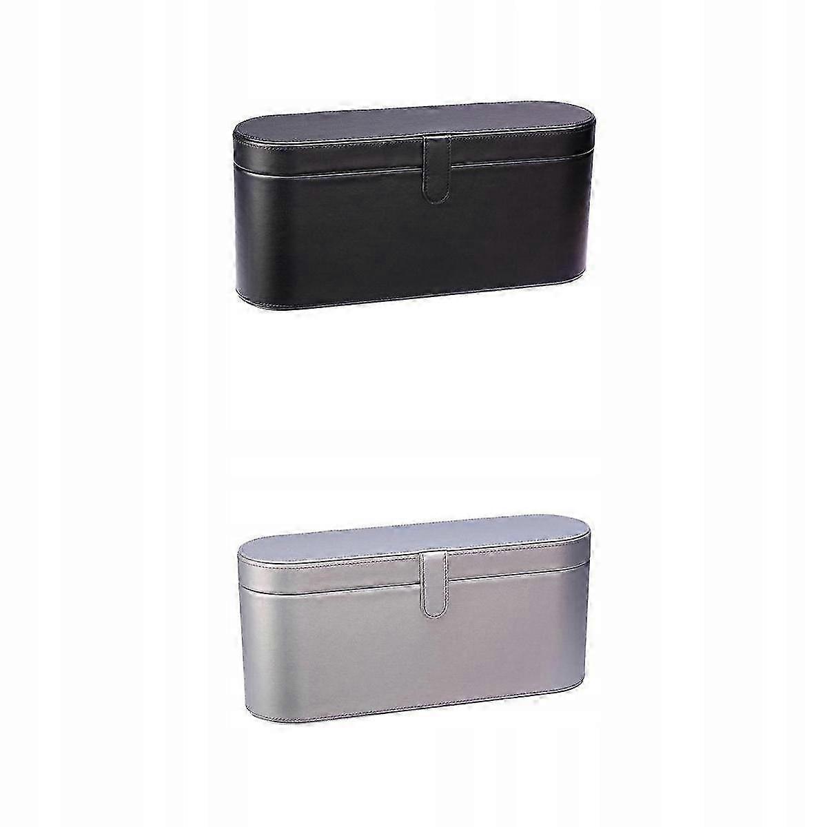 2x Portable Pu Travel Case Dryer Storage Box For