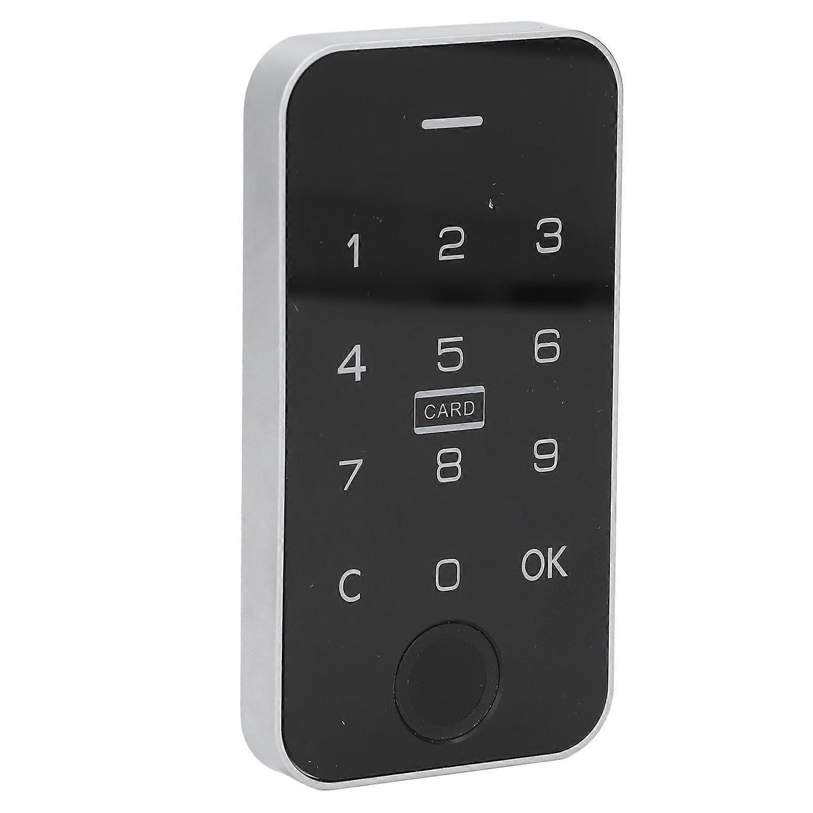 Electronic Cabinet Lock Digital Touch Keypad Fingerprint Password Cabinet Lock for Closet Locker Nightstand 