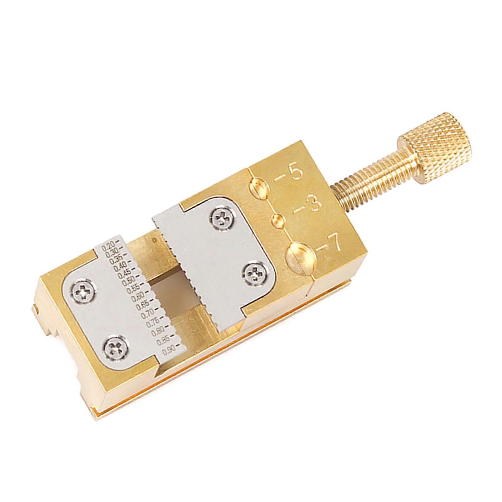 Multiuse Copper Watch Vise Clamp Repair Tool for Efficient Watch Wheel Fixing Adjustment Watch Maintenance Table Vice Multicolor