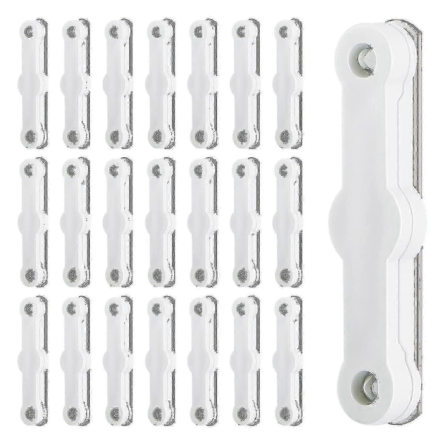 Fly screen magnets, 22 self-adhesive strips for durable hold