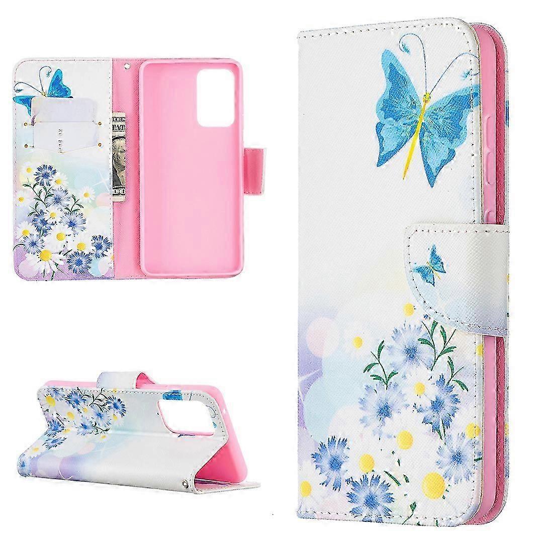 Stand Design Pattern Printing Cover Case For Samsung Galaxy A52 4g/5g / A52s 5g