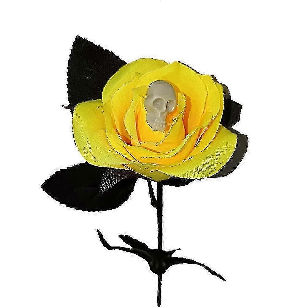 Artificial Flower -Rose and Skull Design