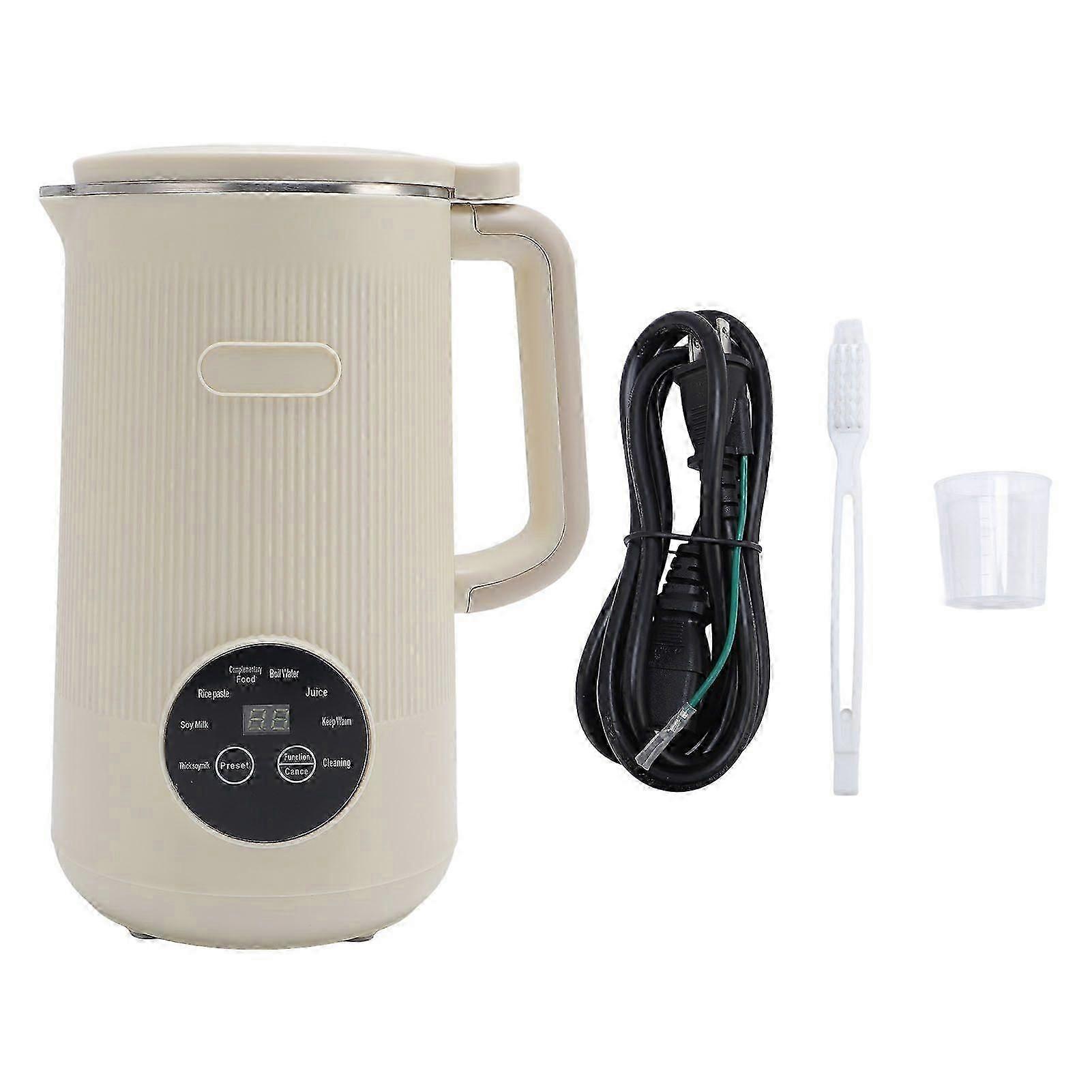 1200ml Nut Milk Maker Timer Automatic Cleaning Insulated Multifunctional Soybean Milk Machine for Fruits Vegetables