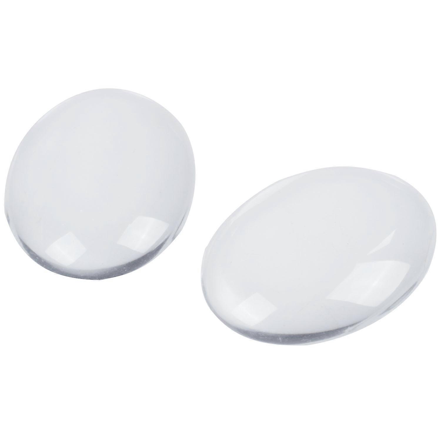 10PCS Ovale Kristall Transparente Klarglas Cabochon Kuppel Dekor 30X40mm