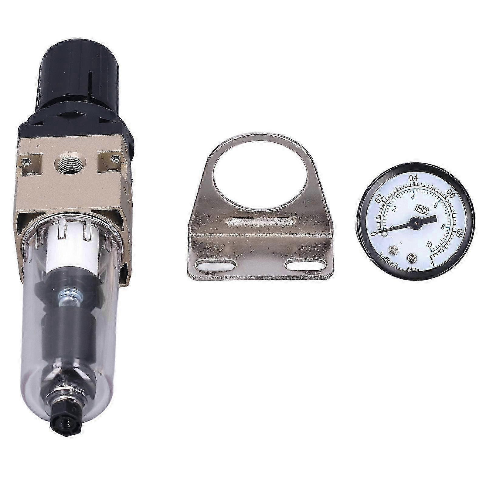 Automatic Drain Air Filter with Stainless Steel PC Oil Water Separator - Premium Quality Pneumatic Regulating Filters for Multiple Uses