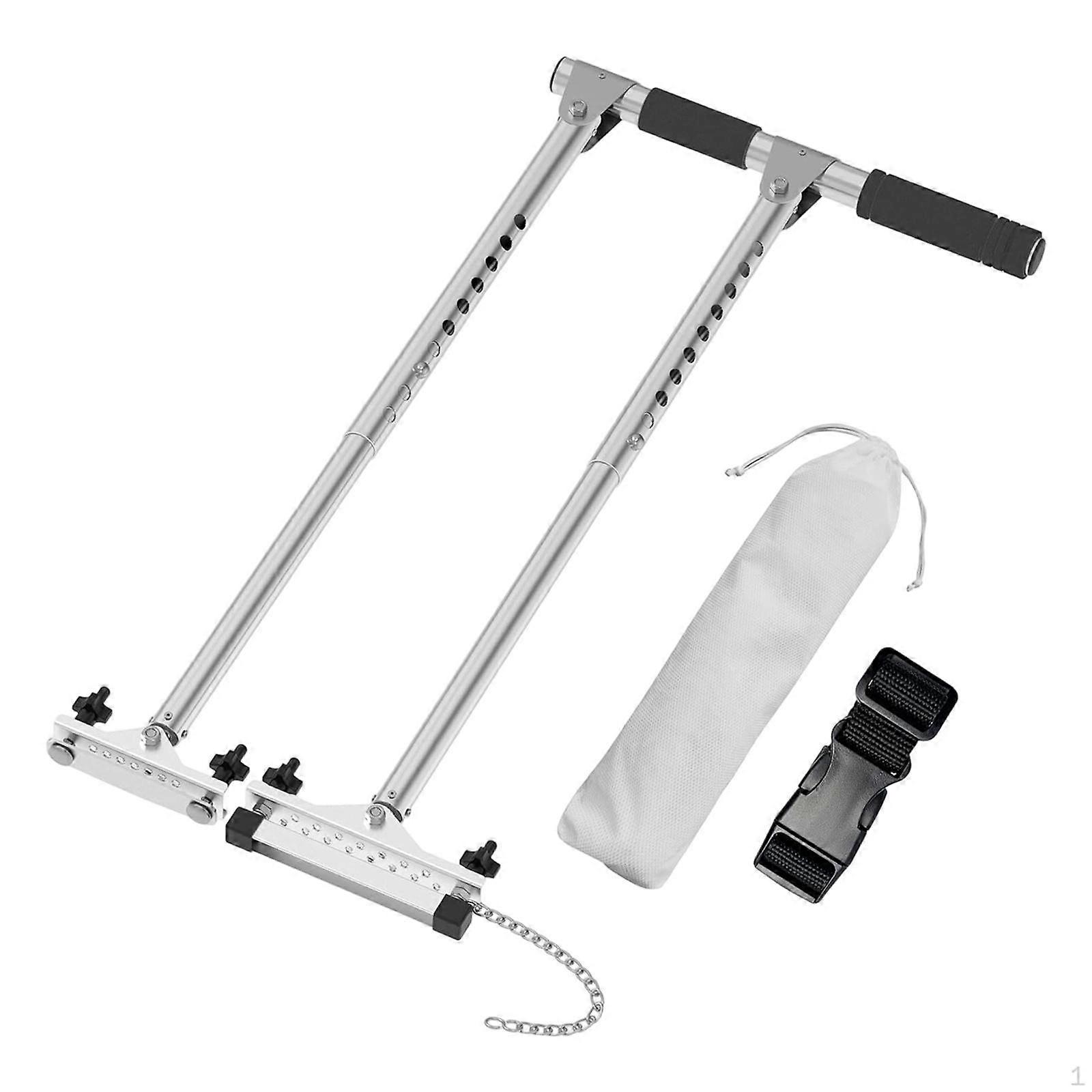 Hand Controls for Disabled Drivers Driving Assistance Bracket Portable Adjustable with Storage Bag