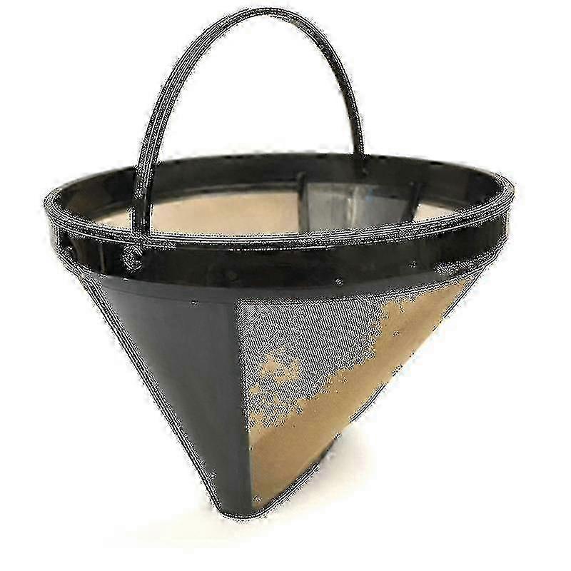 Reusable Cone Style Replacement Coffee Filter Compatible With Machines And Brewer