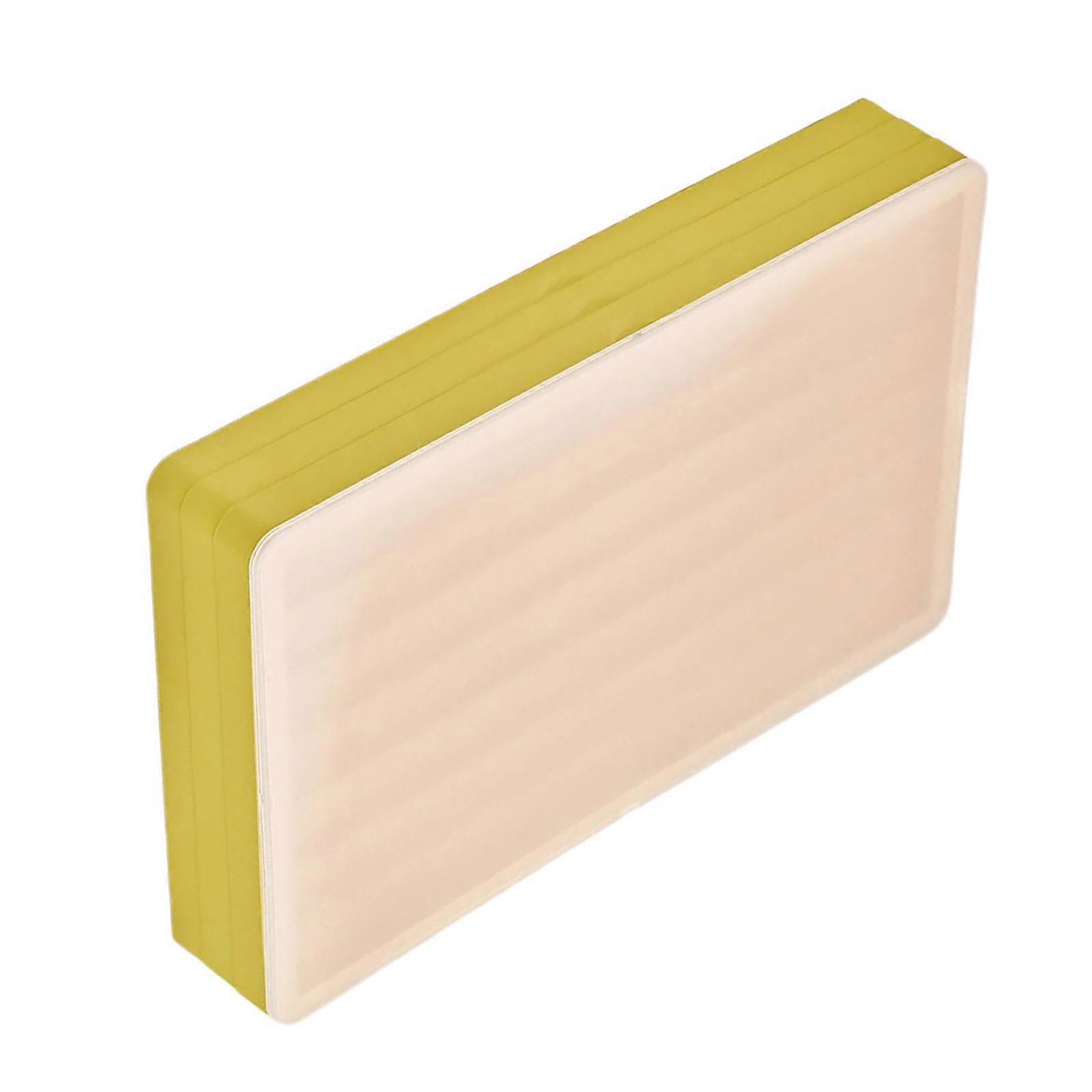 Triple Layer Transparents Keycap Container Modulars Stackings Systems Design for Mechanical Keyboards Accessories  Yellow