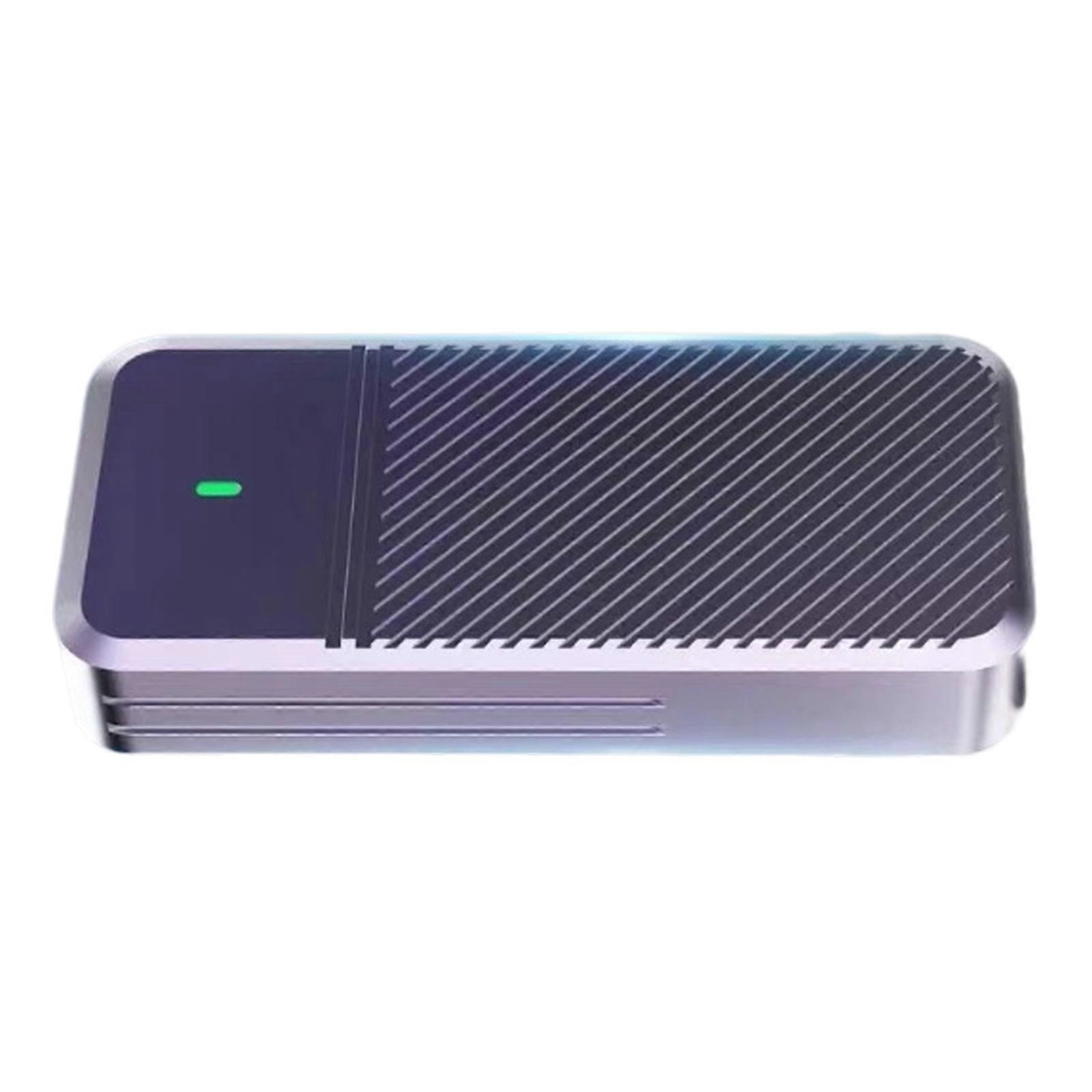 Aluminum External Ssds Case Compatible for Laptops Fast 2000MB/s Data Transfer Enhances Heat Dissipation Multicolor