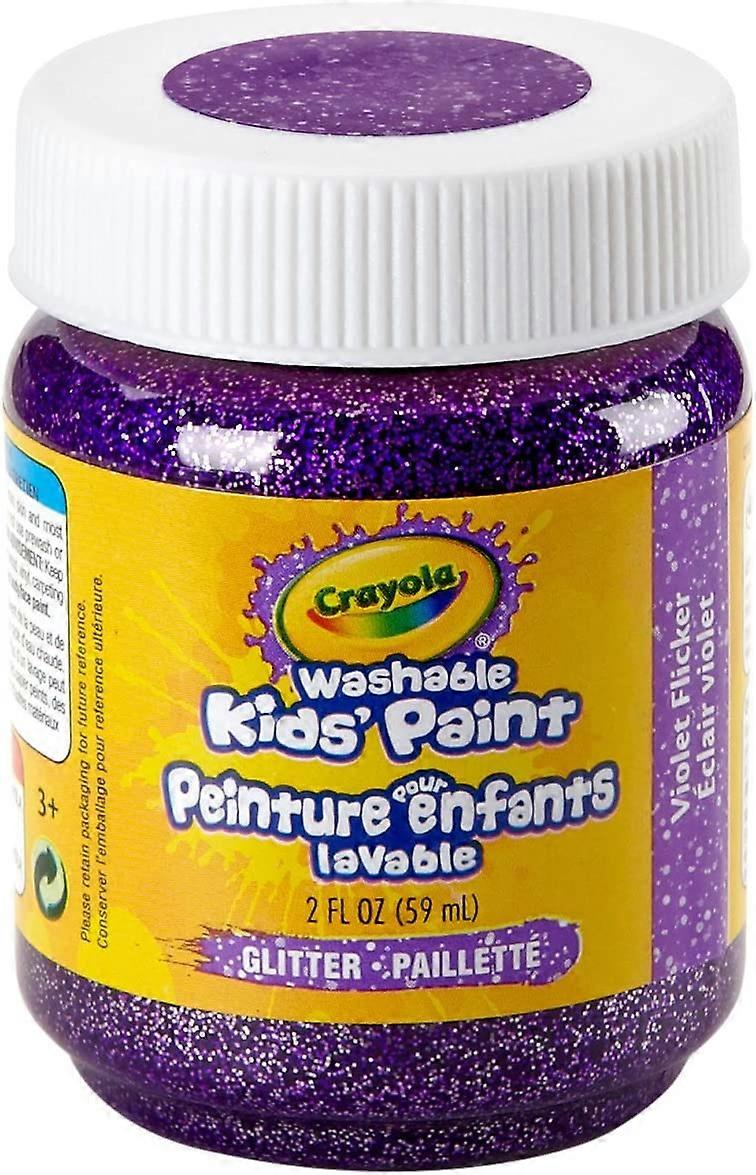 Crayola Washable Kid s Paint Violet Flicker 2 oz