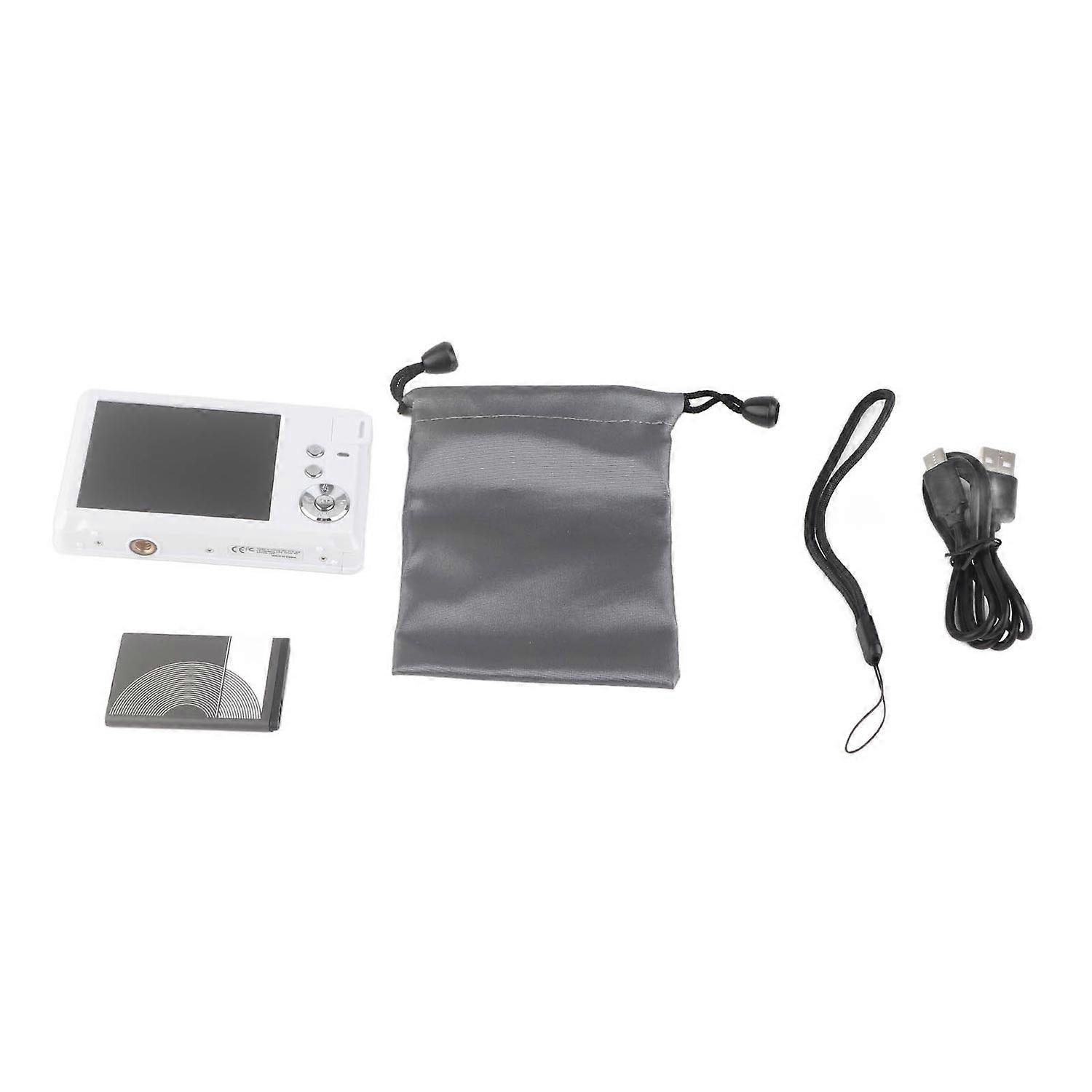 3.0in LCD Digital Camera 4K 48MP 16X Zoom Anti Shaking Portable HD Camera with Type C Port Fill Ligh