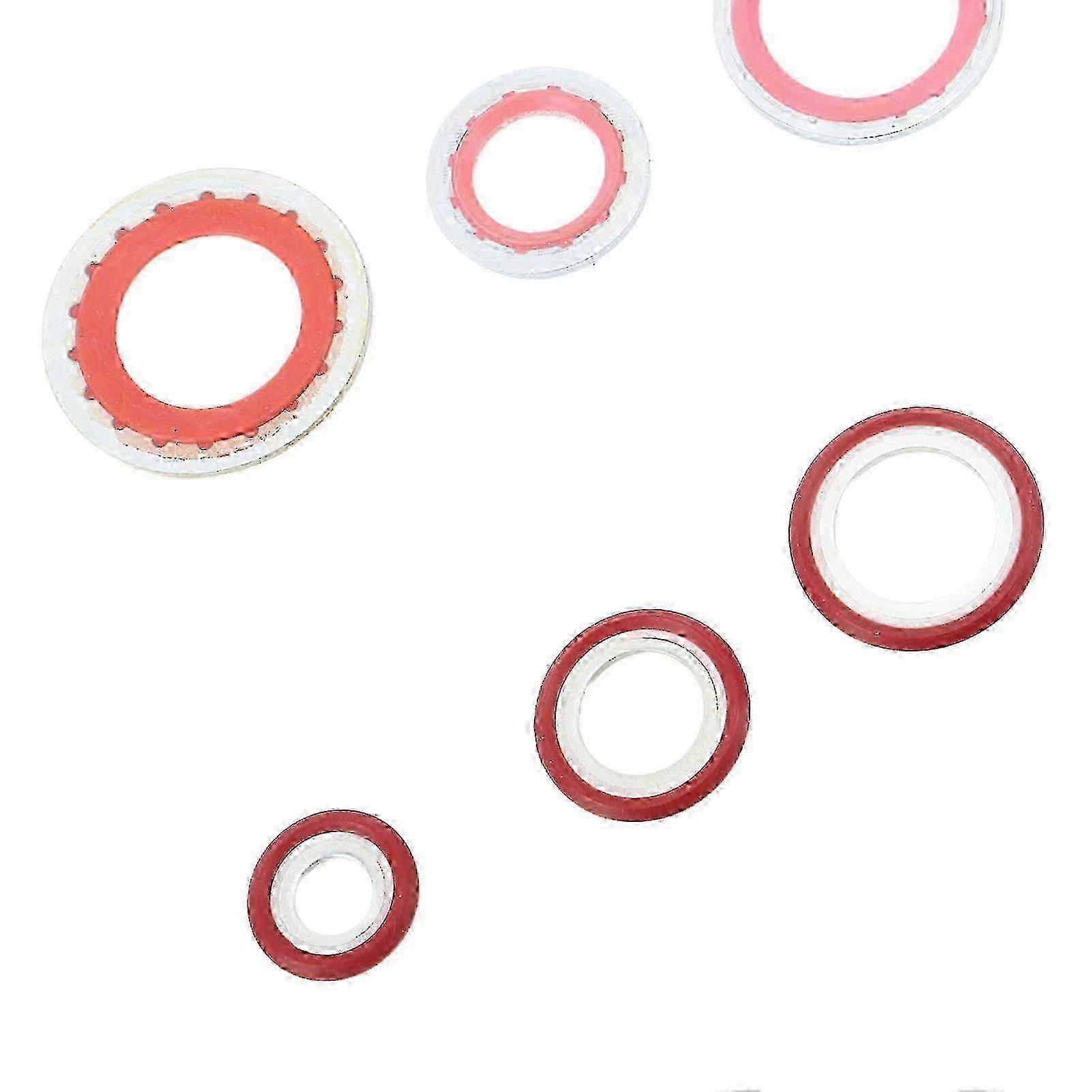 AC System Compressor Gasket Seal Air Conditioning Compressor Port Seal Washer Kit f26