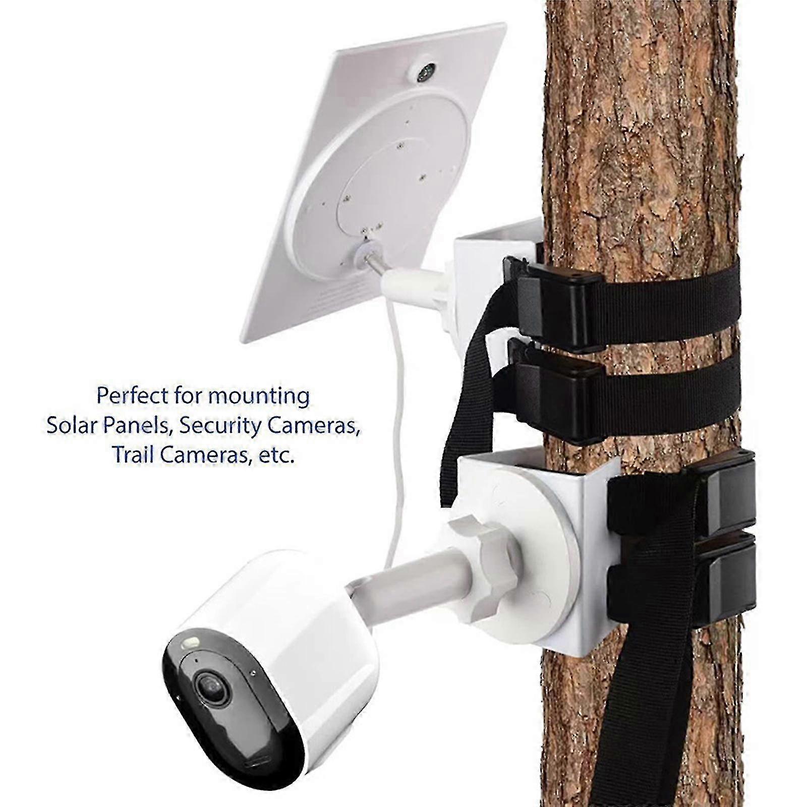 Weatherproof Camera Mount Bracket Stand With Adjustable Features for Poles Installation Supporting Various Camera Models
