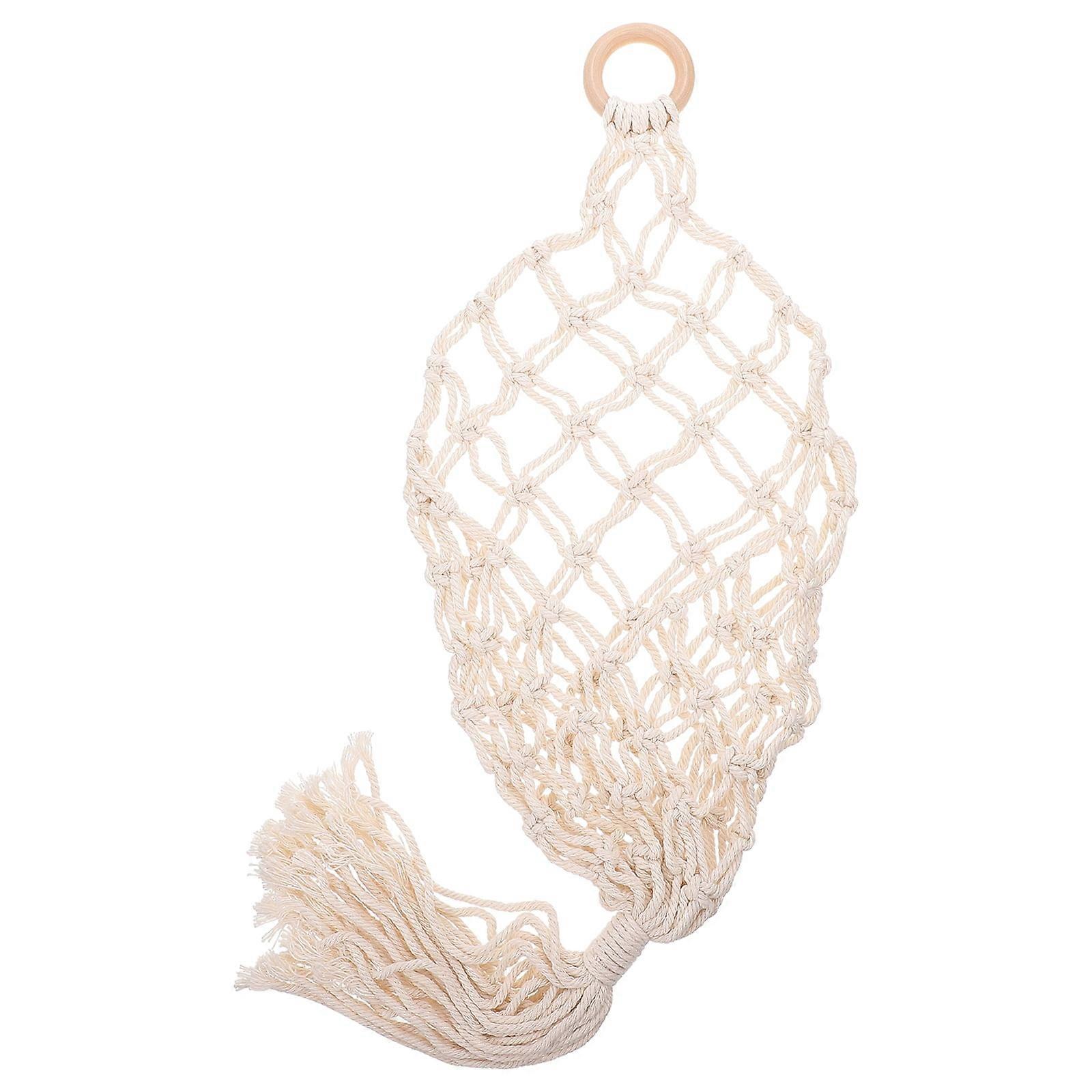 Macrame Fruit Hammock Set for Kitchen and Living Room Storage