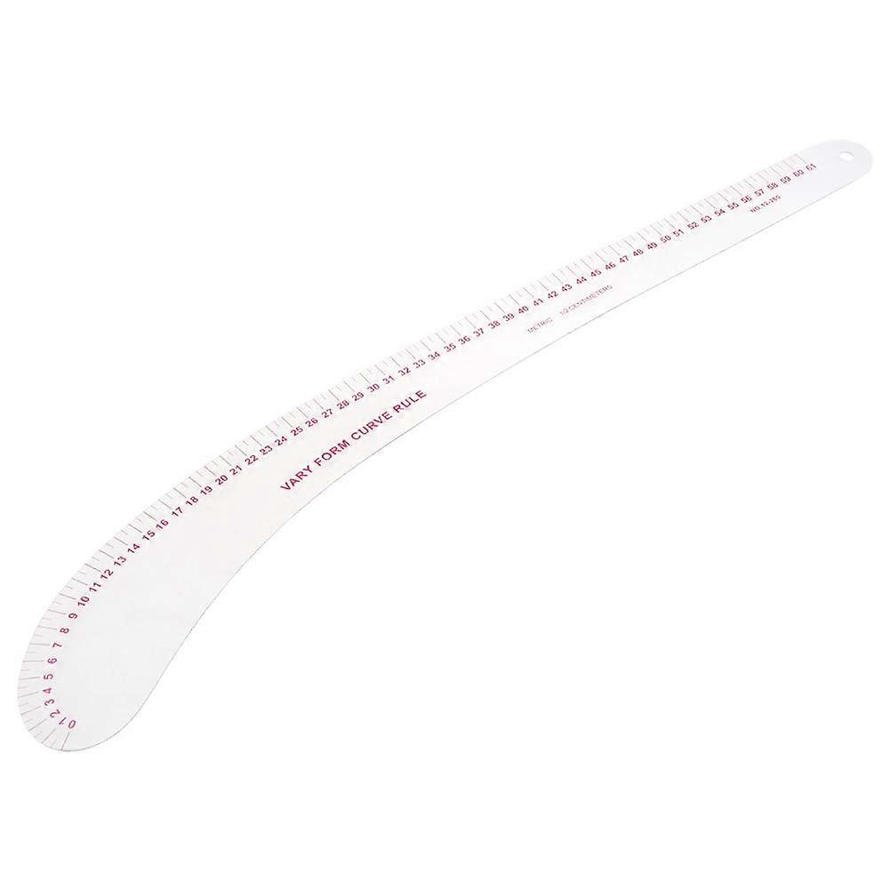 Sewing Pattern Ruler Plastic French Curve Measuring Tool for Dressmaking, Craft, DIY Projects (12260)