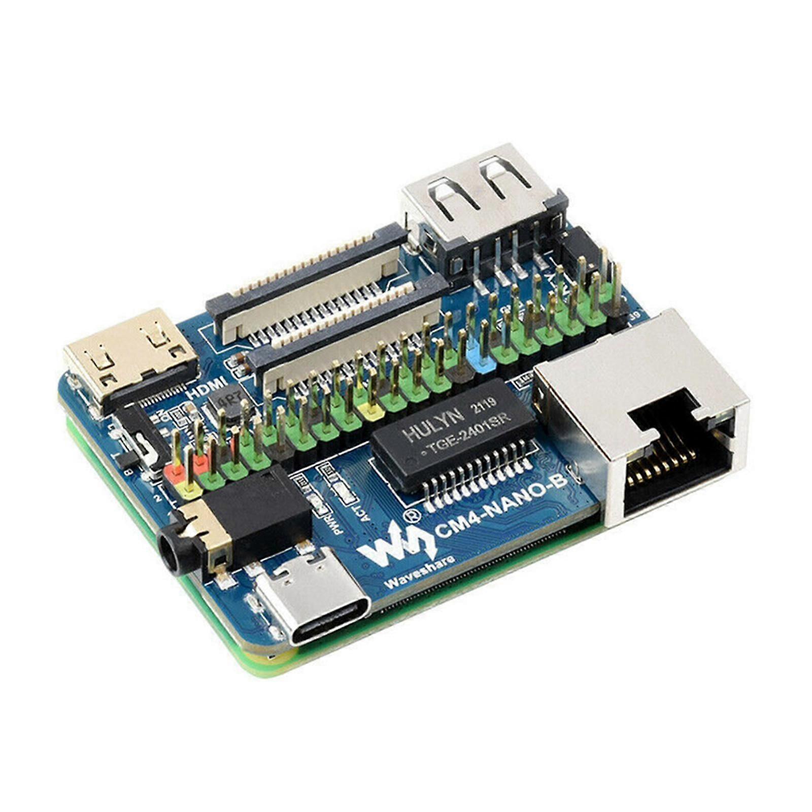 GUYUTING CM4 Accessory 3.5mm Audio Jack, Micro SD Support for Raspberry Pi Lite Variants