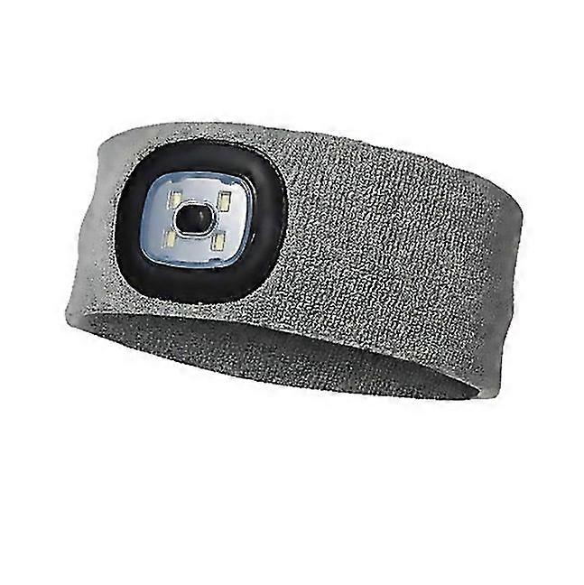 For Led Lighted Headband Usb Rechargeable Running Hat Ultra Bright