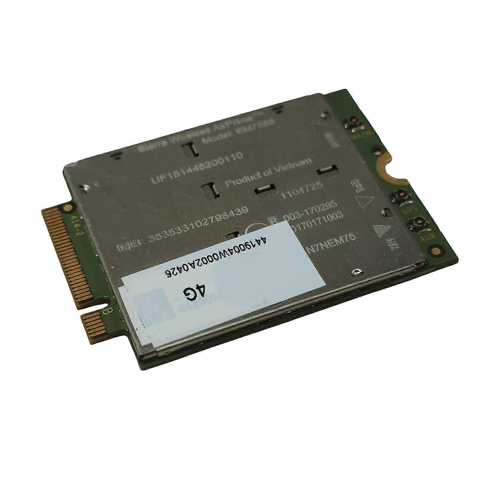 EM7565 Card 4G Module for Laptop NGFF 4G Routers PCIE M.2 Cat12 High Speed 4G LTE Networking Card GNSS Receiver Module Multicolor