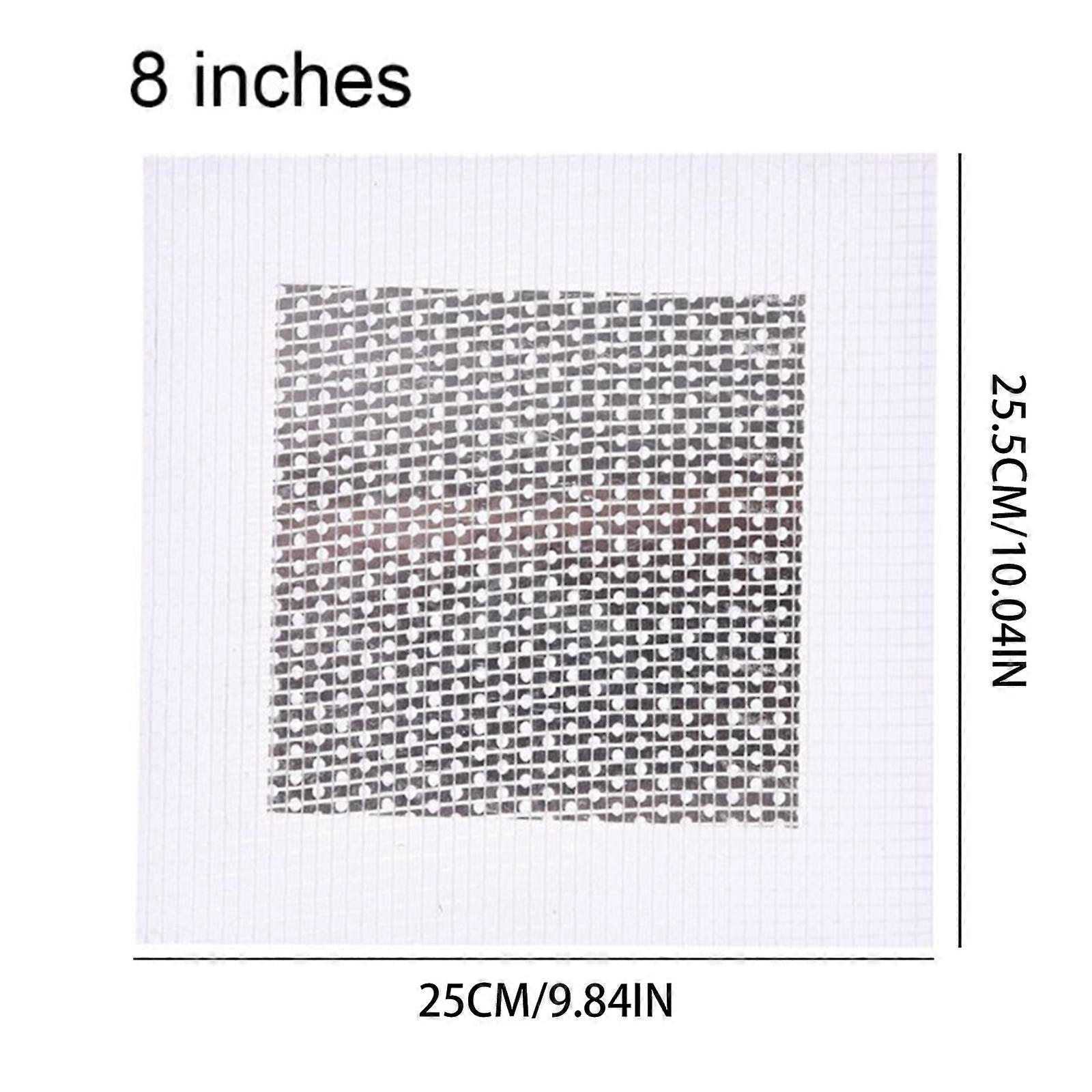 Mesh Duvar Onarım Yama Yapıştırıcı Fix Alçıpan Delik Tavan Sıva Hasarı 4/6/8 '' 6 * 6 inç