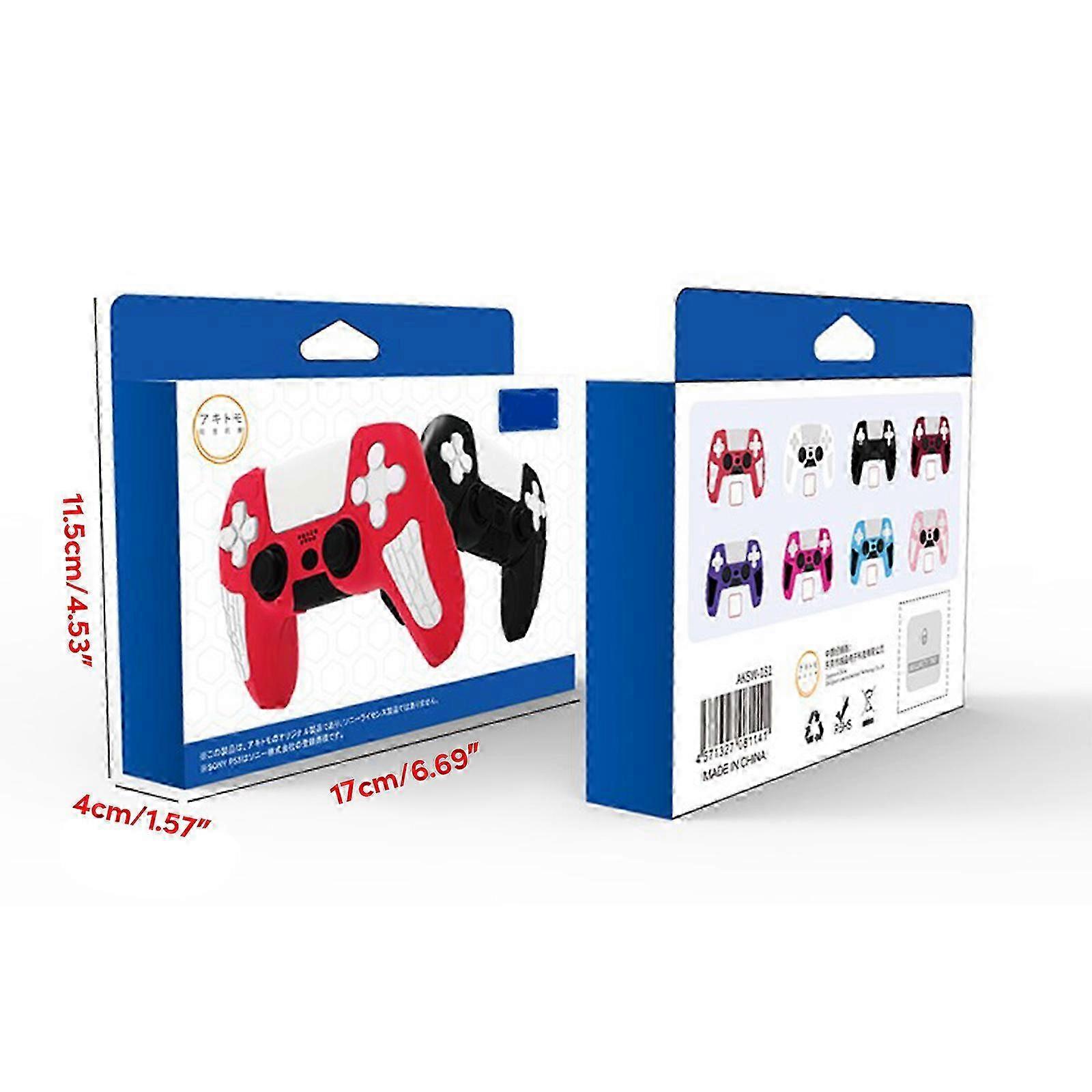 Silicone for Case Controller Grip Protective Cover Skin Housing for Shell Anti-scratch and Washable for Protection Sleev Blue