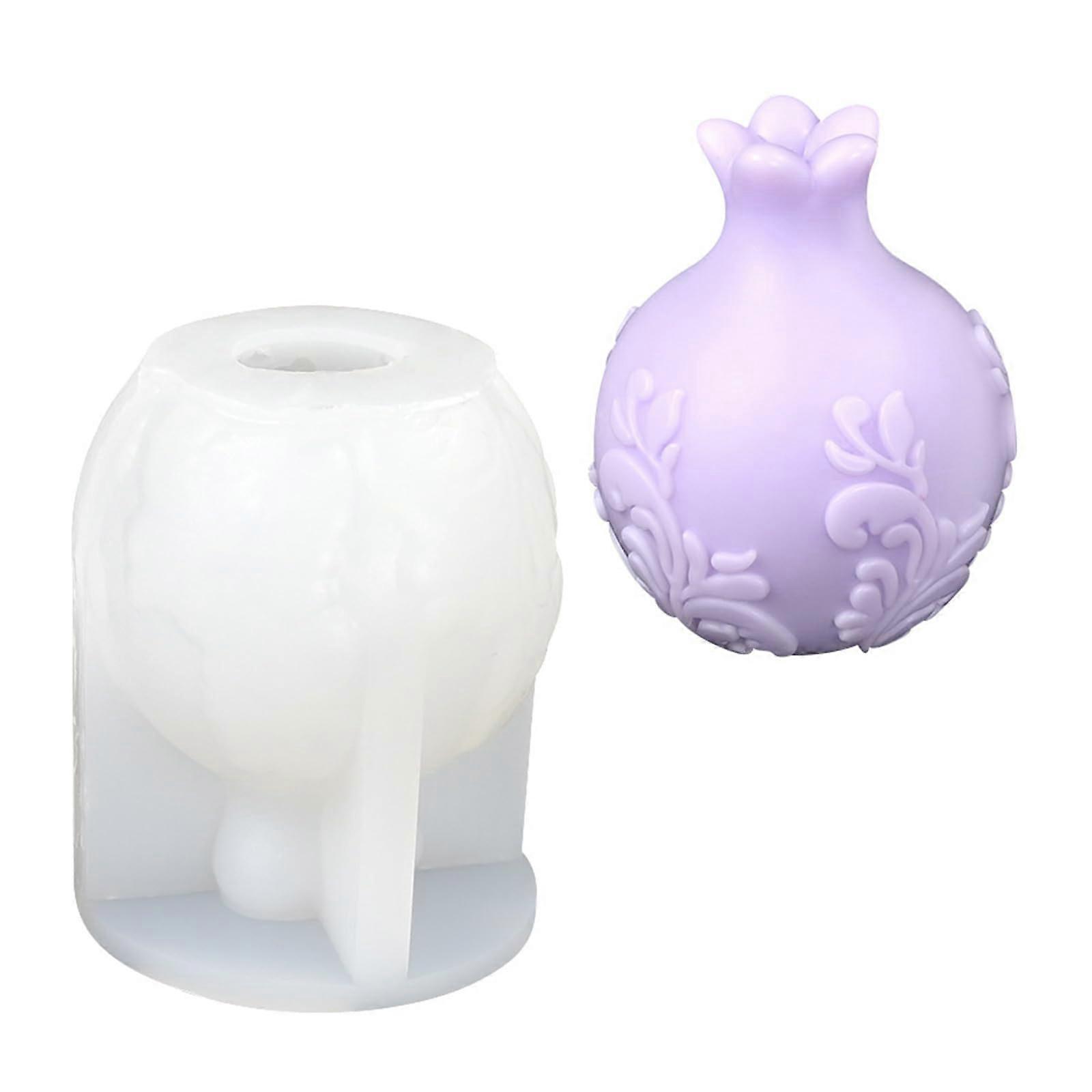 Pomegranate Silicone Mold for Epoxy Resin Soap Chocolate Fondant Cake Baking Crafting