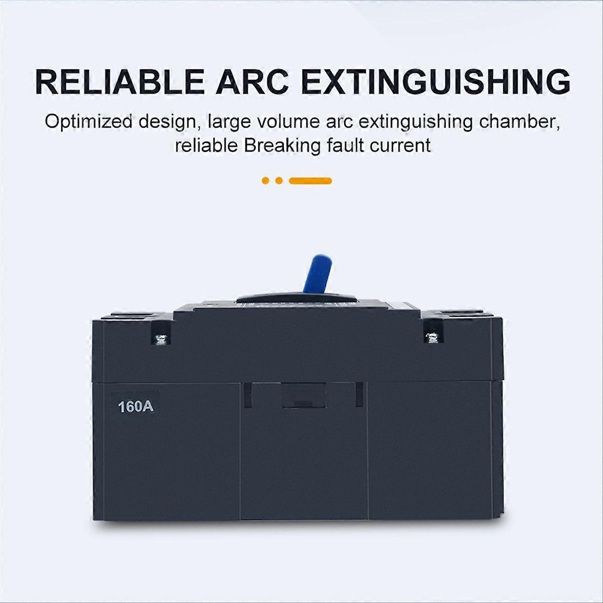  Solar-Kompaktleistungsschalter MCCB Schutzschalter 125A