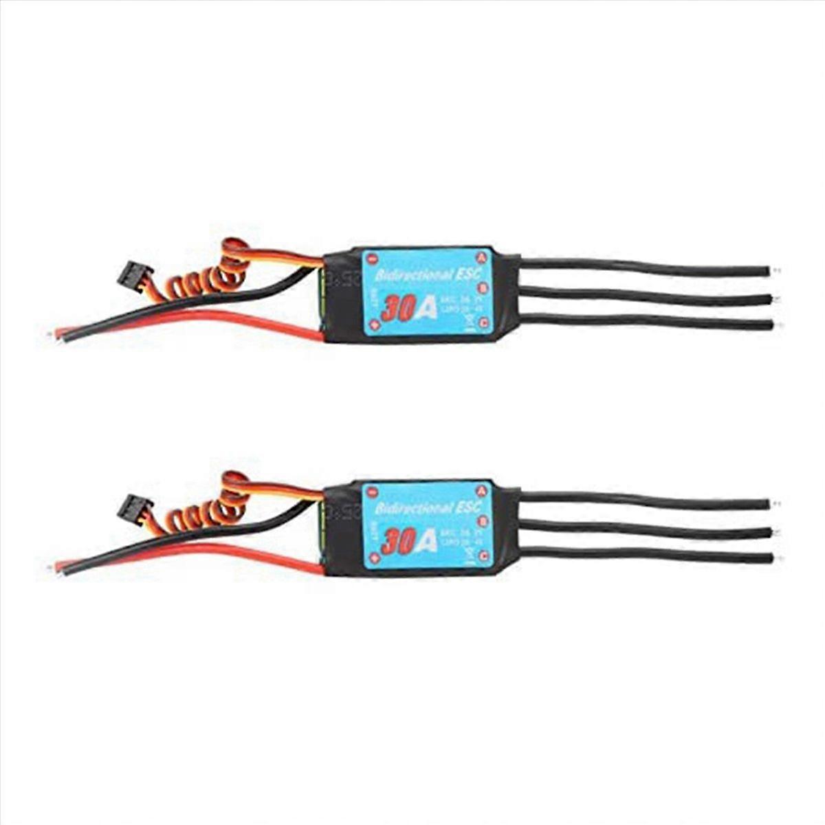 Bidirectional ESC 30A brushless ESC for Remote Control Ship(30A)