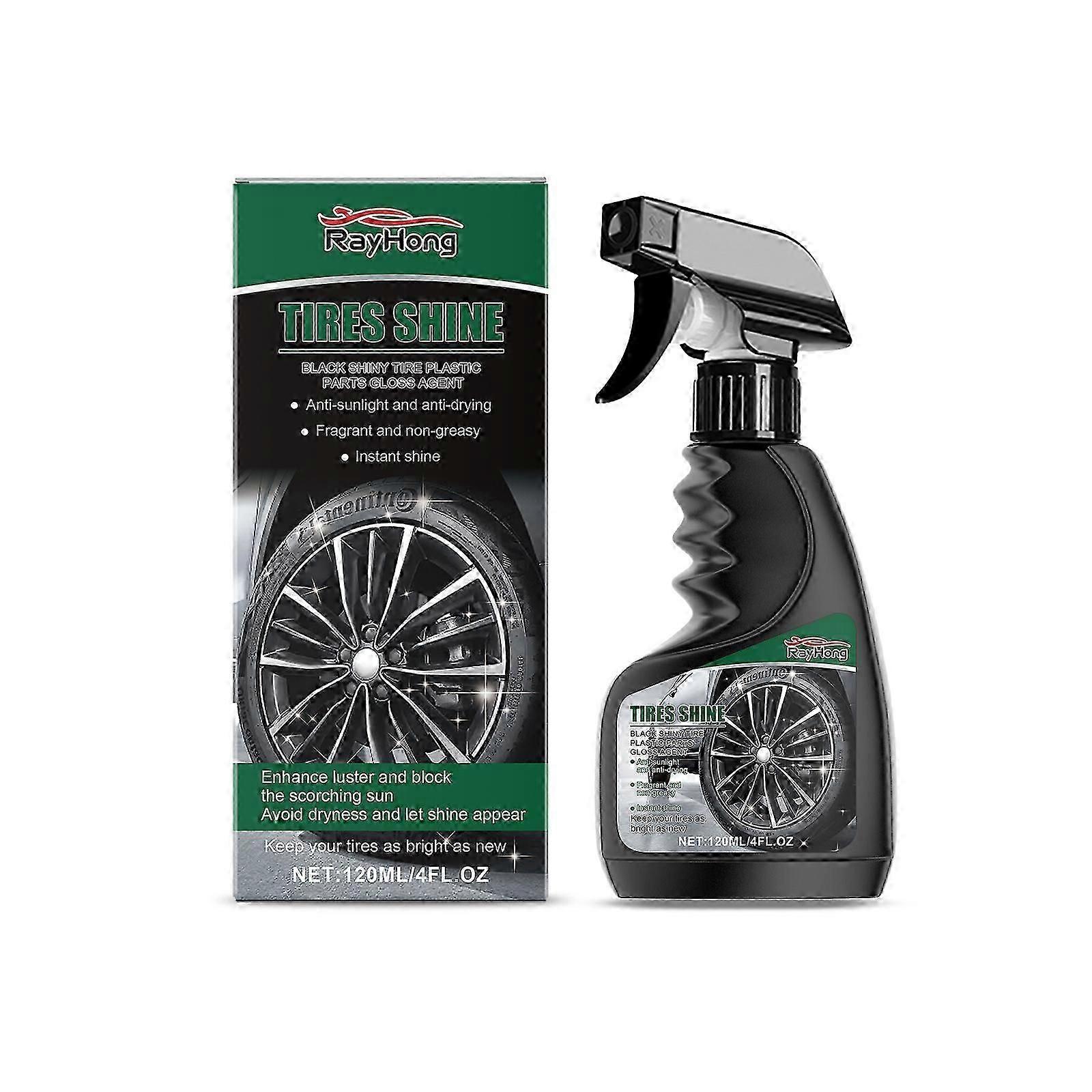 Premium Silicone Tire Gloss - Long-Lasting Shine & Protection, Easy Spray Application
