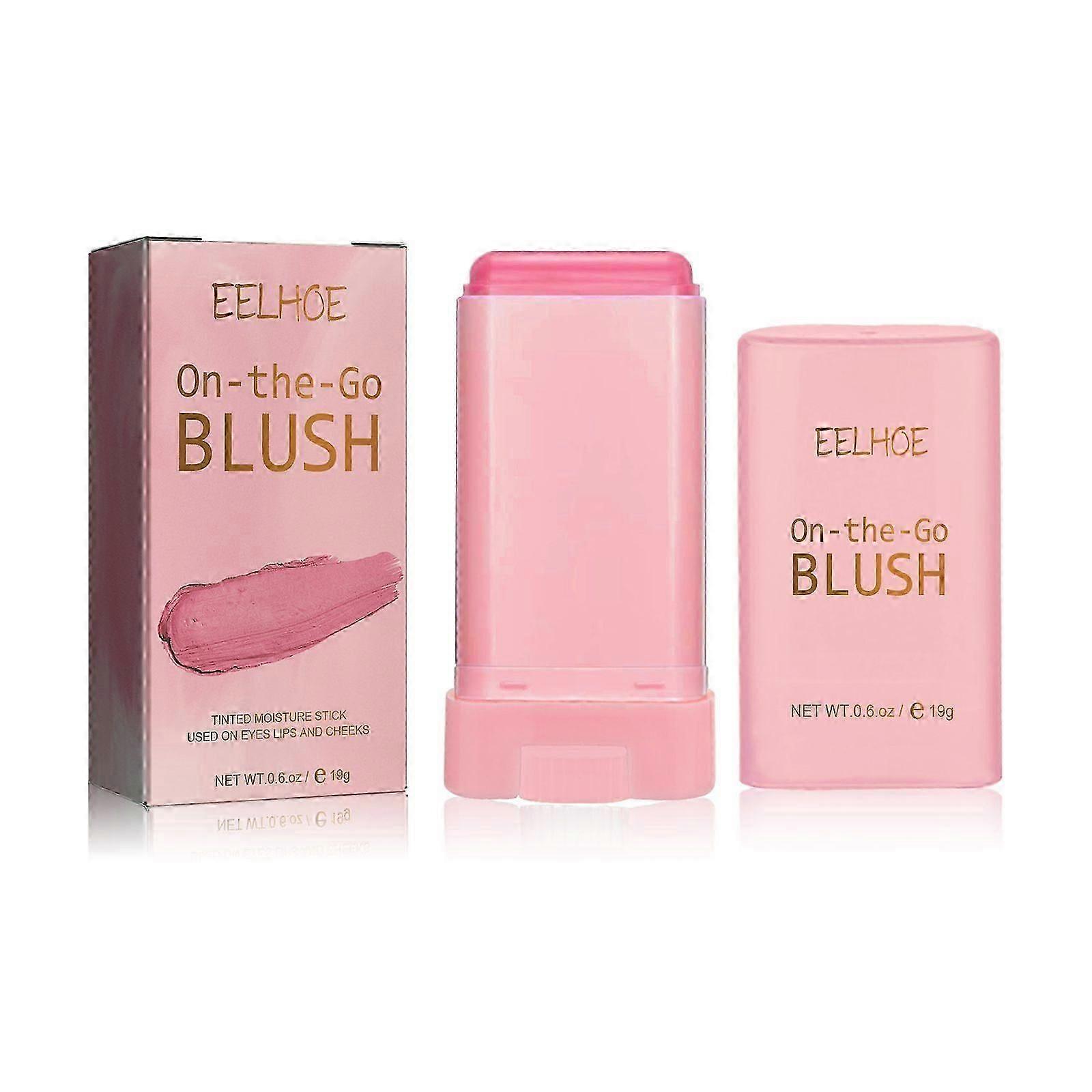 blush stick is designed to withstand moisture and sweat