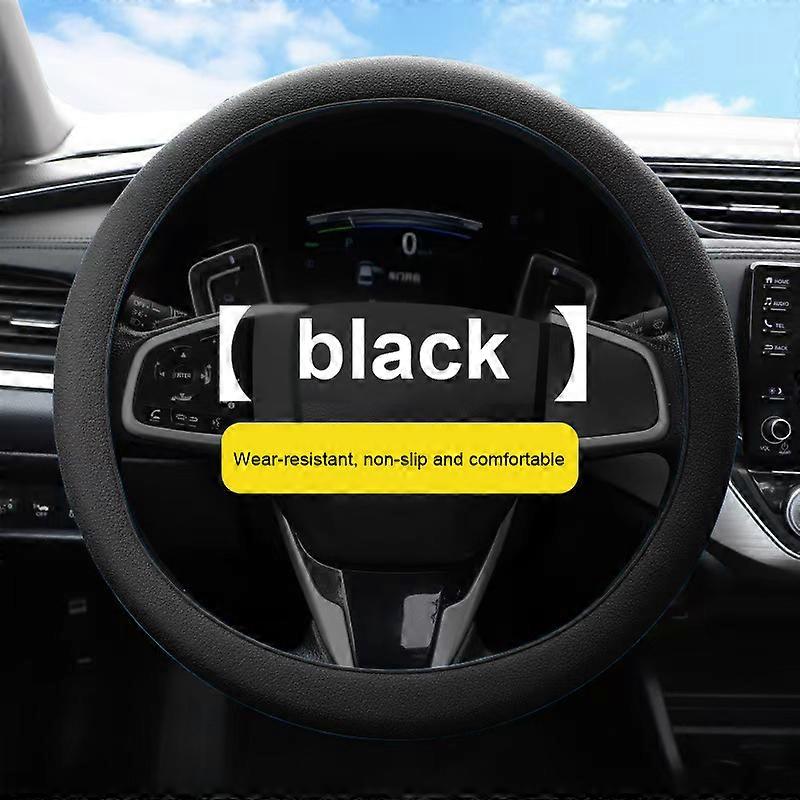 Carro Verão Universal Silicone Volante Capa Luva Elástica Textura Soft Multi Color Auto Decoração Acessórios DIY