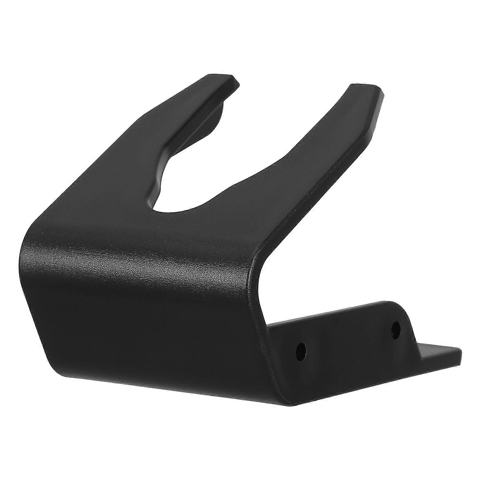 Barcode Scanner Holder for Desk Use Adjustable Black Plastic
