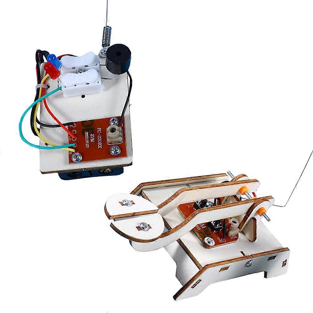 Science Experiment Toy DIY Telegraph Kit Educational Toy 4Sets