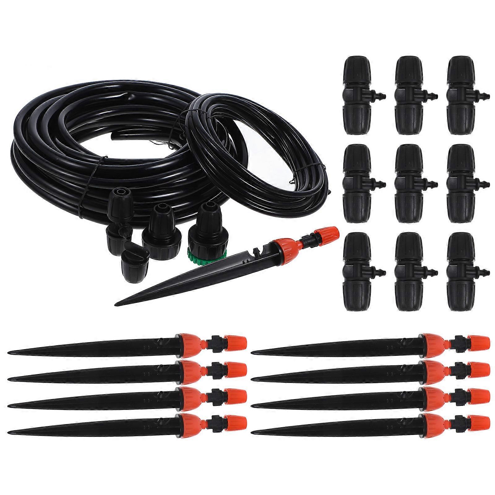 Automatic Irrigation Kit for Patio Plants with Misting Nozzles