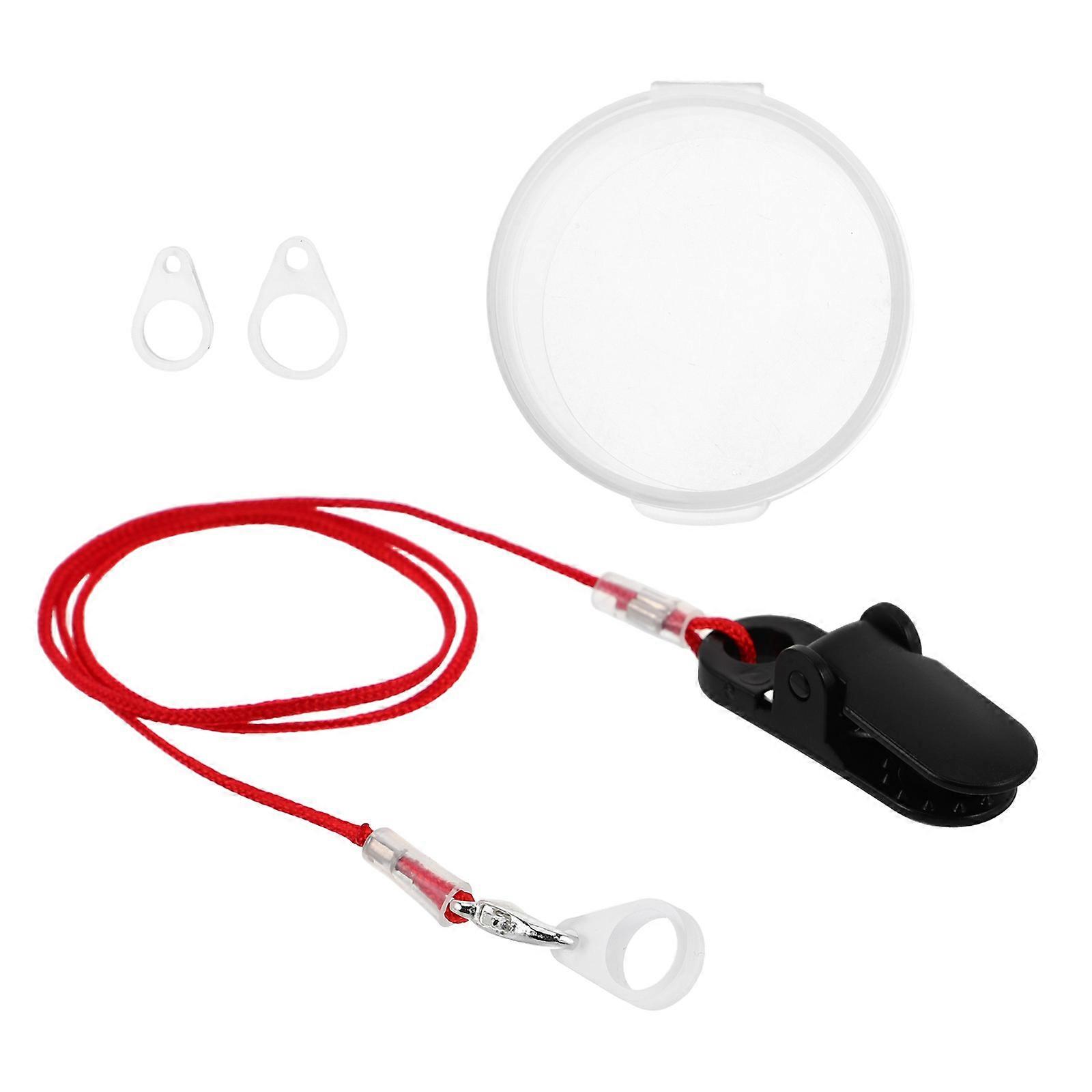 Comfortable Hearing Amplifier Lanyard with Adjustable Clip for Hearing Aid Use