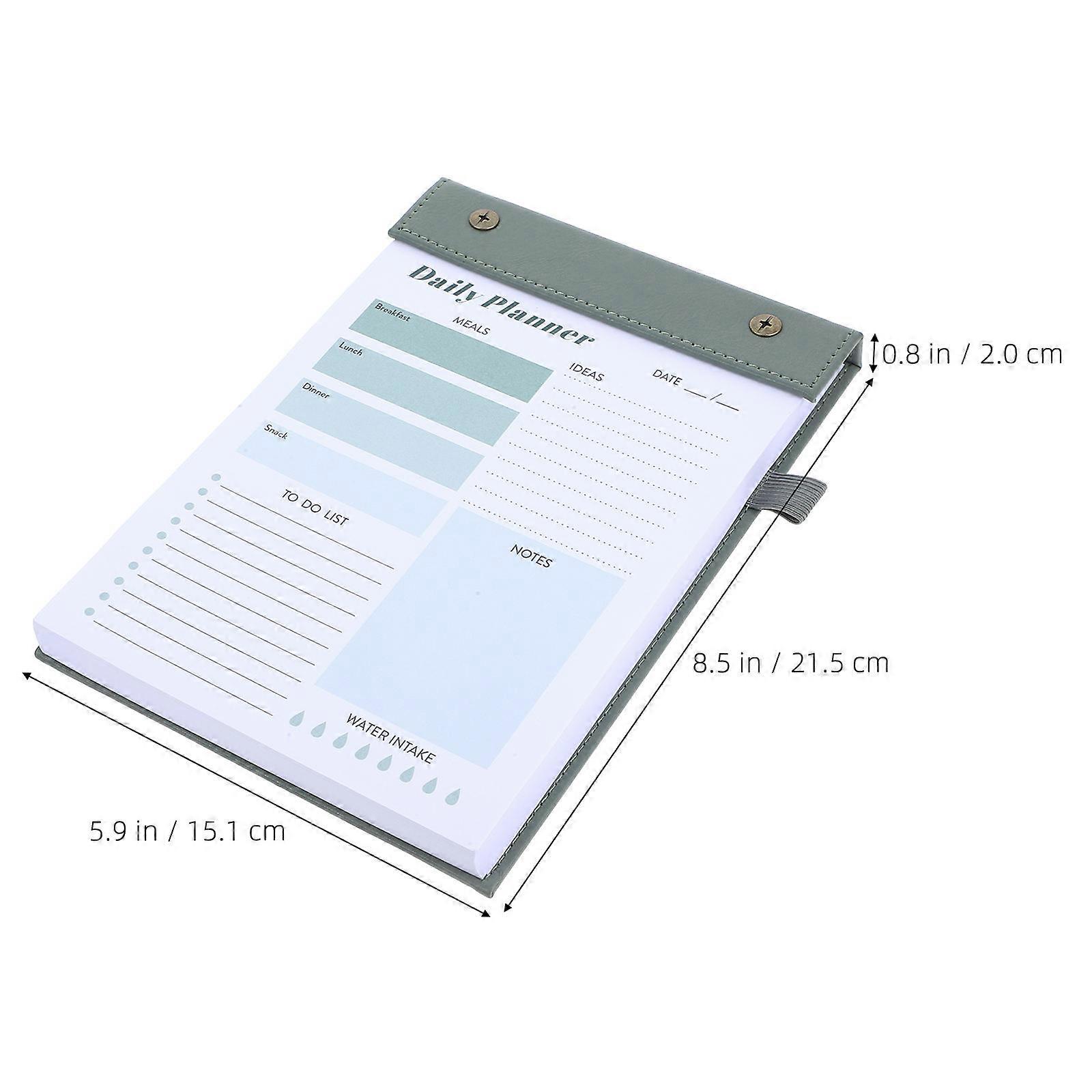 Planner Notebook Daily Planner Notepad for Writing Smooth Writing Portable