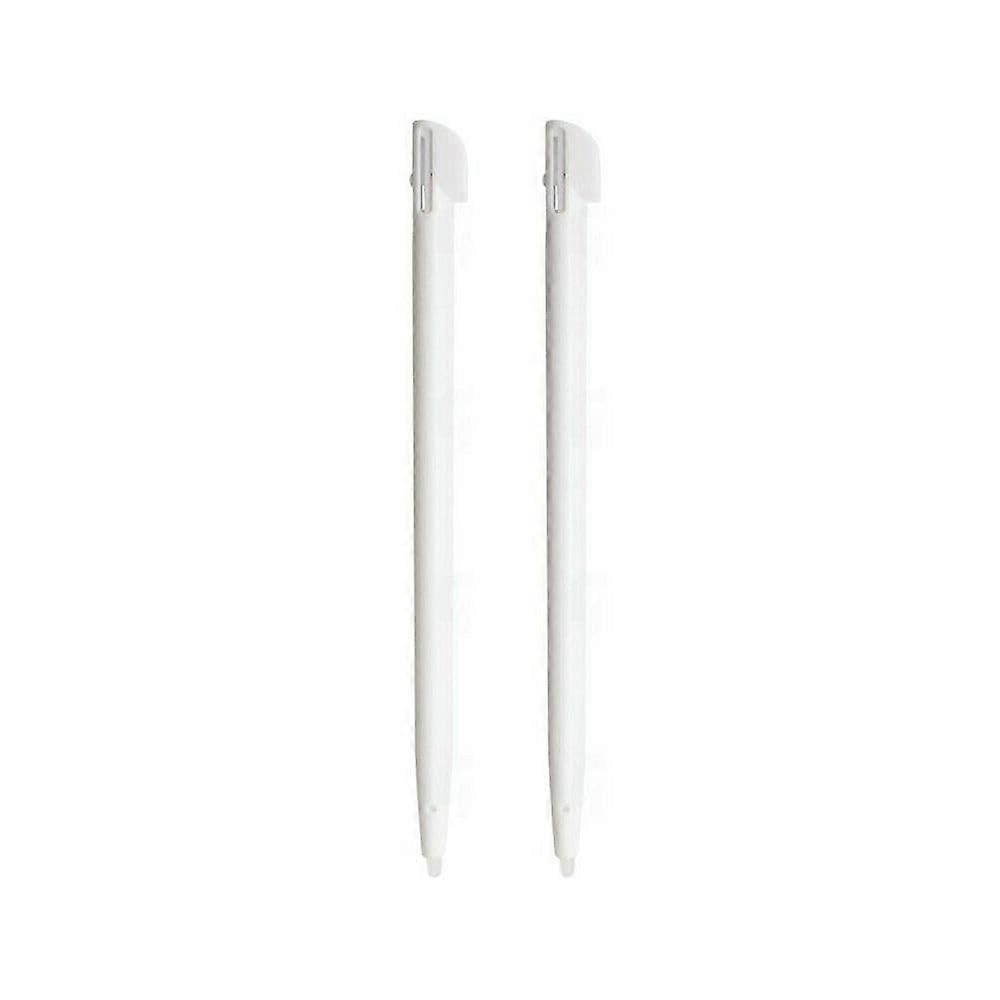 2Pack White Replacement Stylus Pens for Nintendo 2DS Flat Model with Precise Touch Control
