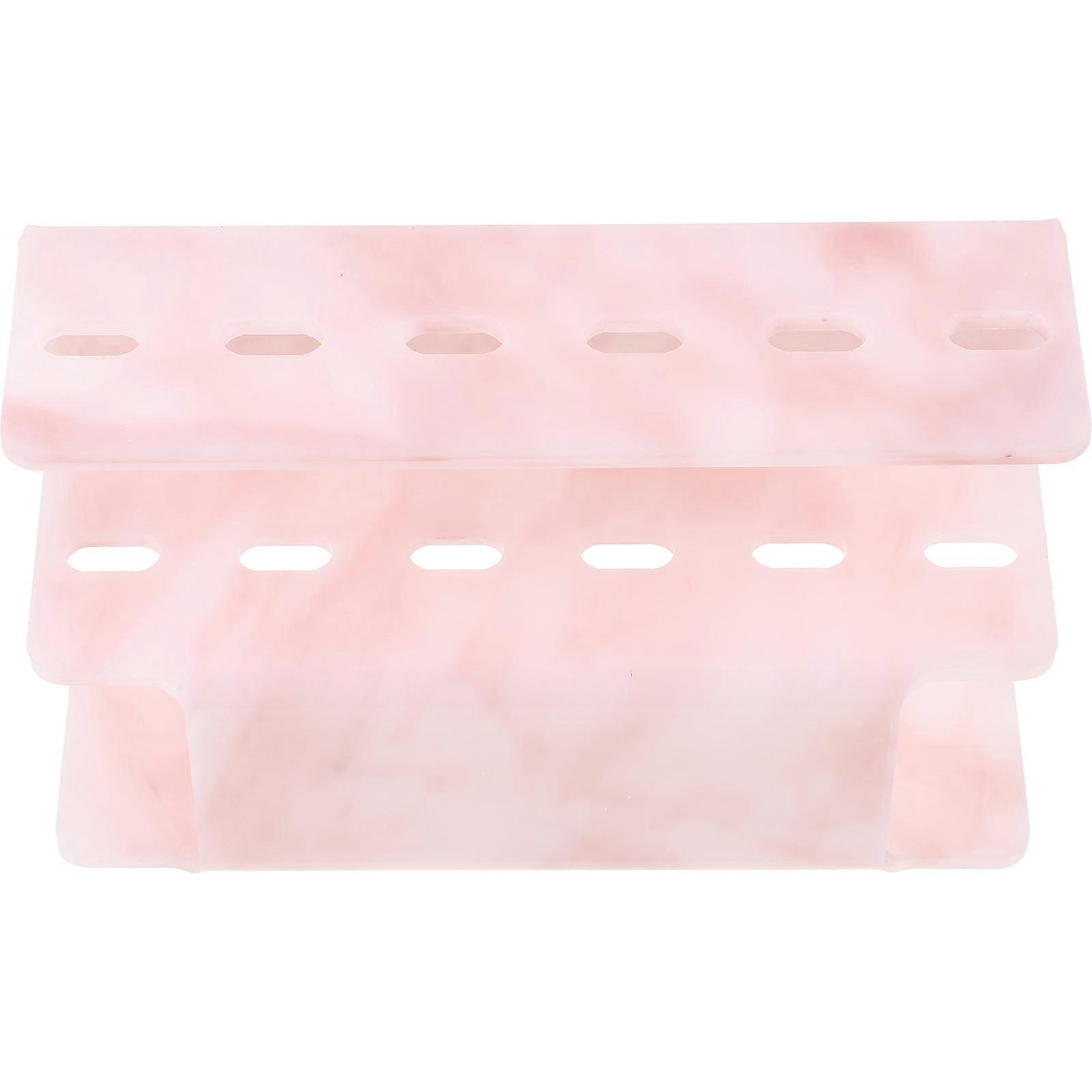 Pink Tweezer Holder for Eyelash Extensions Display Stand 4Pcs Set