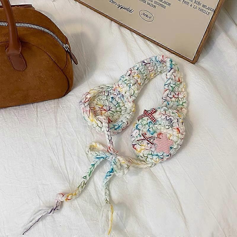 Anjj Cache-oreilles faits �� la main 2025 mode luxueux exquis cache-oreilles mont��s sur la t��te hiver coupe-vent oreille chaud meilleur ami c