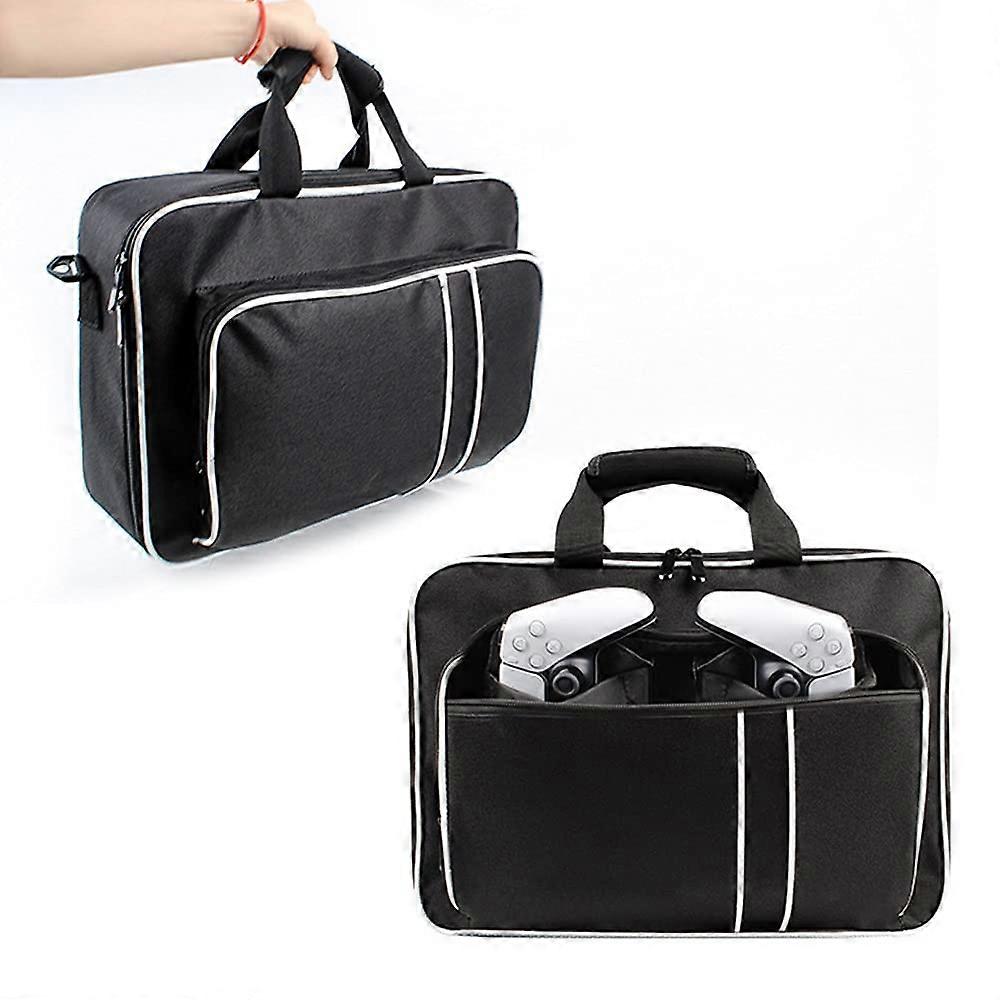 Waterproof Shockproof Carrying Case with Large Capacity Storage for PS5 Console and Accessories