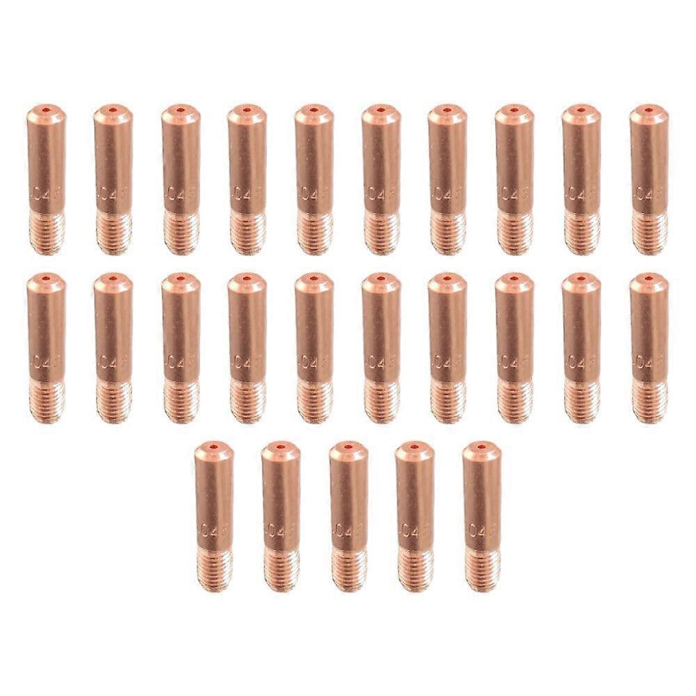 25 Pack .045' MIG Welding Contact Tips for Hobart Handler 140 MIG Welder, Durable Replacement