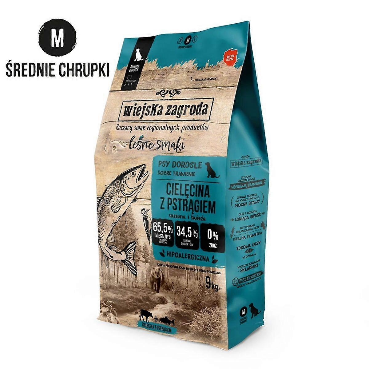 Futter WIEJSKA ZAGRODA M Rindfleisch 9 kg