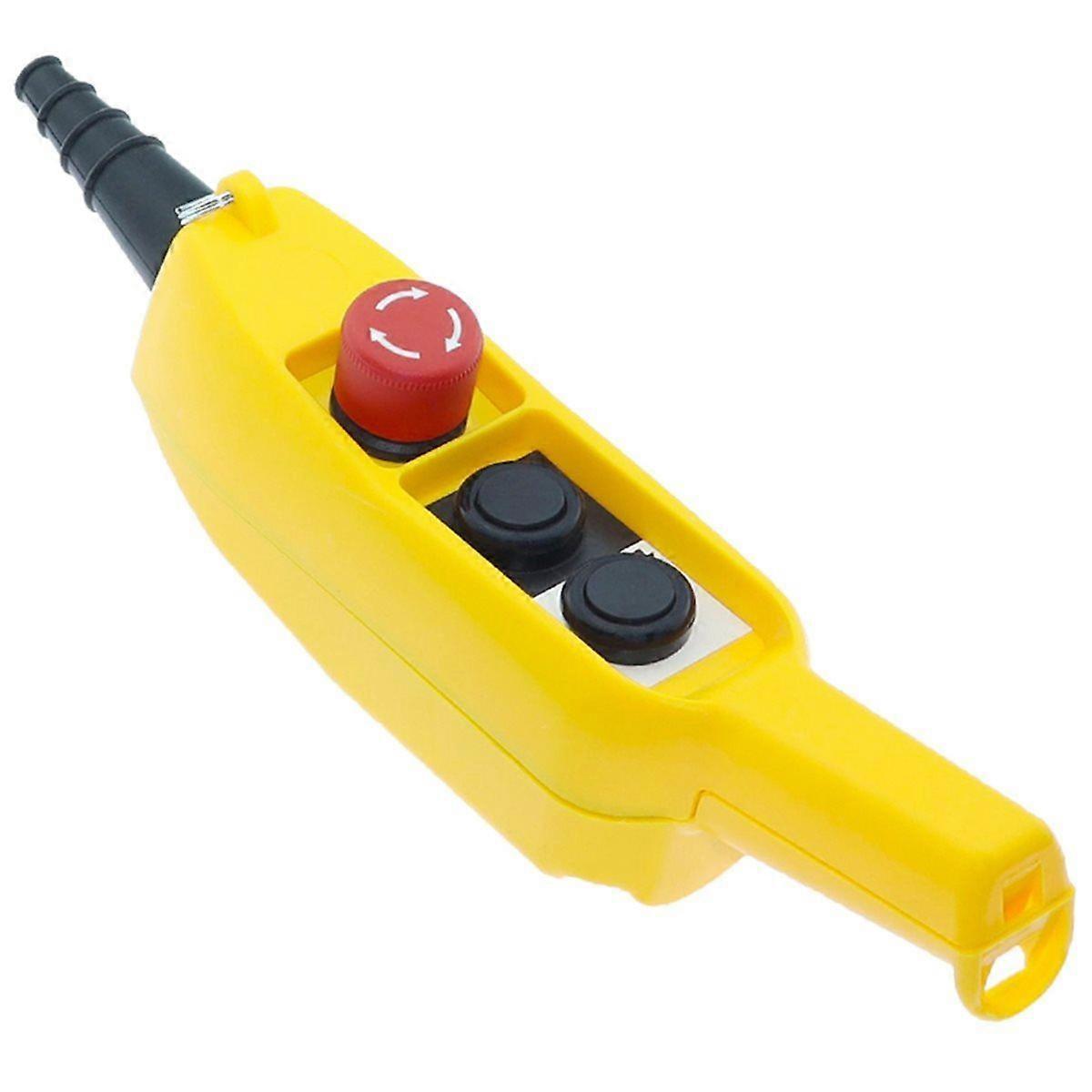 COB-61E Rainproof Hoist Crane Truck Push Button Switch Control Station Single Speed with Emergency