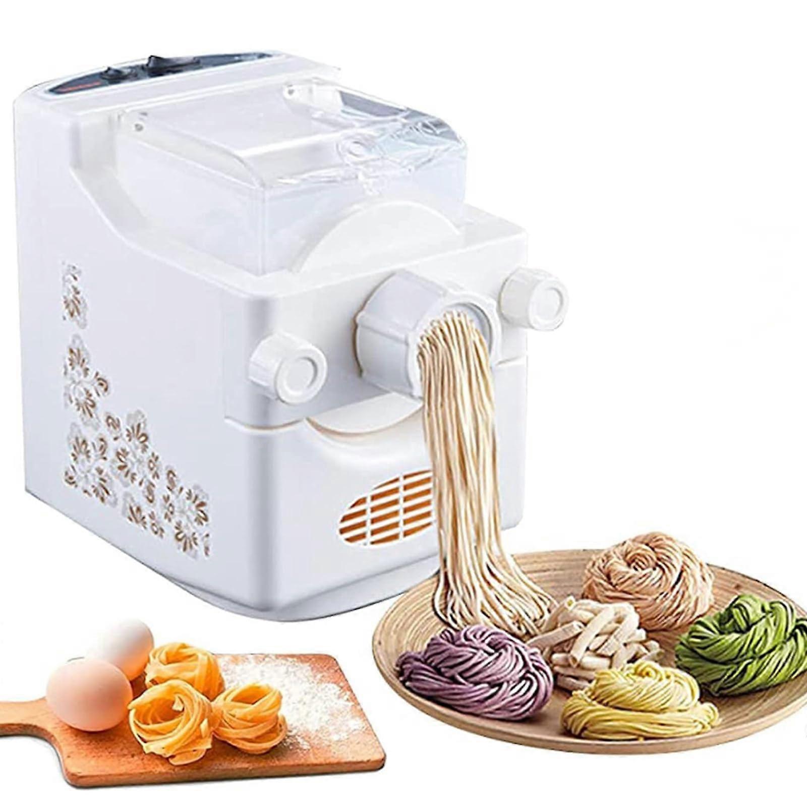 Electric Pasta Maker with 9 Molds, Automatic Noodle Maker for Home, Easy Clean, 500g Capacity