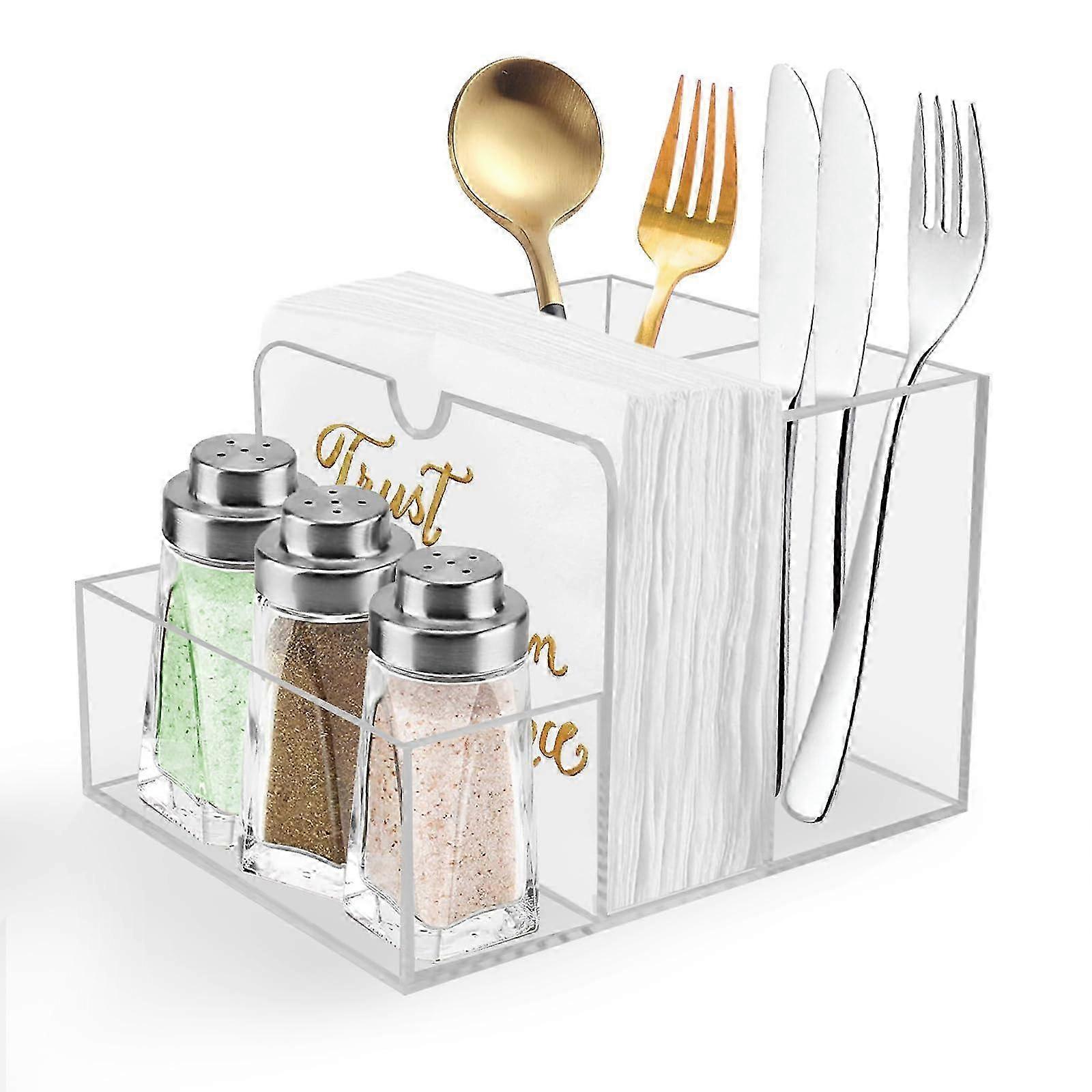 Acrylic Napkin Holder for Table Setting Kitchen Use 26-27s