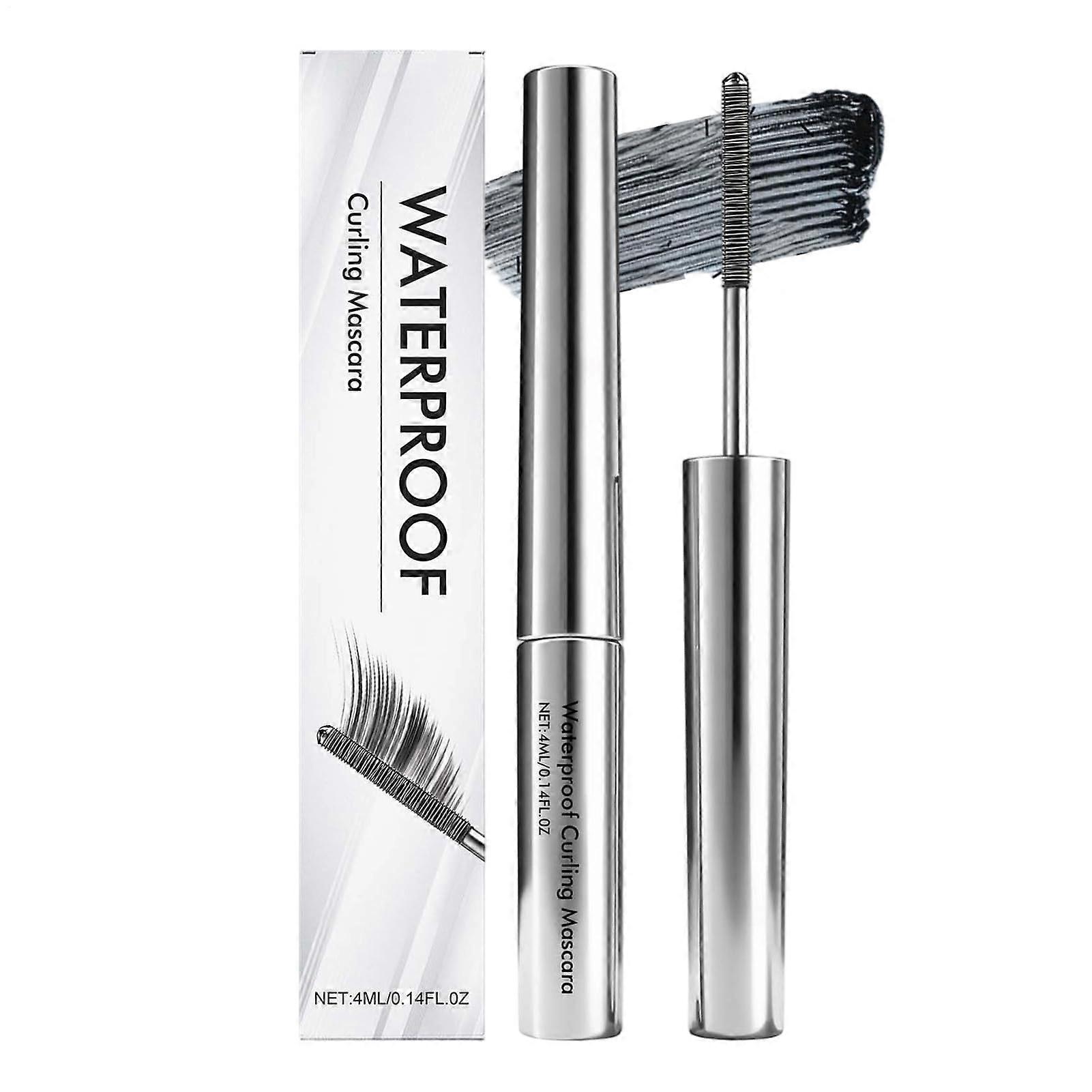 Waterproof Mascara Smudge Proof Clump Resistant LongLasting Curl for Voluminous Lashes