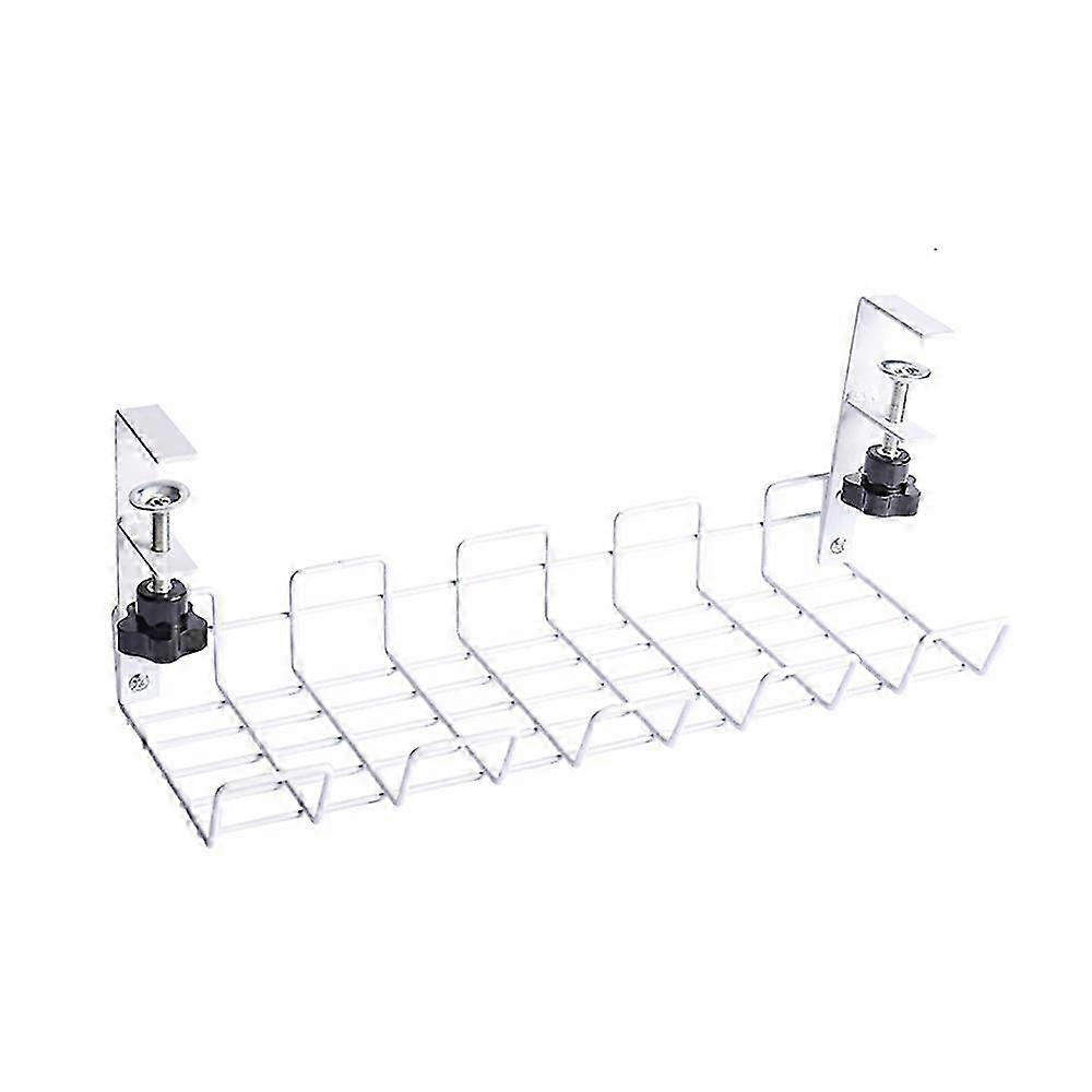 Cable management for the under-table Cable management for the under-table Cable basket for cables and power strips