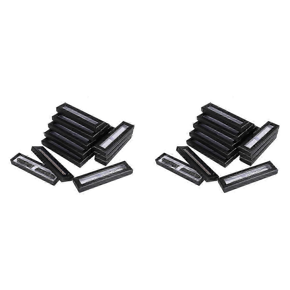 24pcs Empty Pen Gift Box with Clear Lid