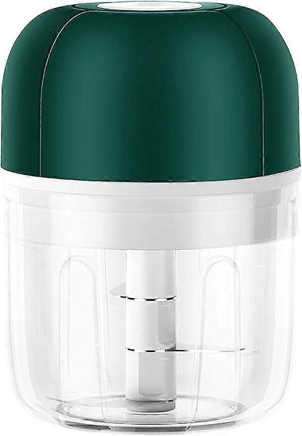 Mini Food Processor 250ML Electric Garlic Chopper USB Rechargeable OneTouch Kitchen Mincer