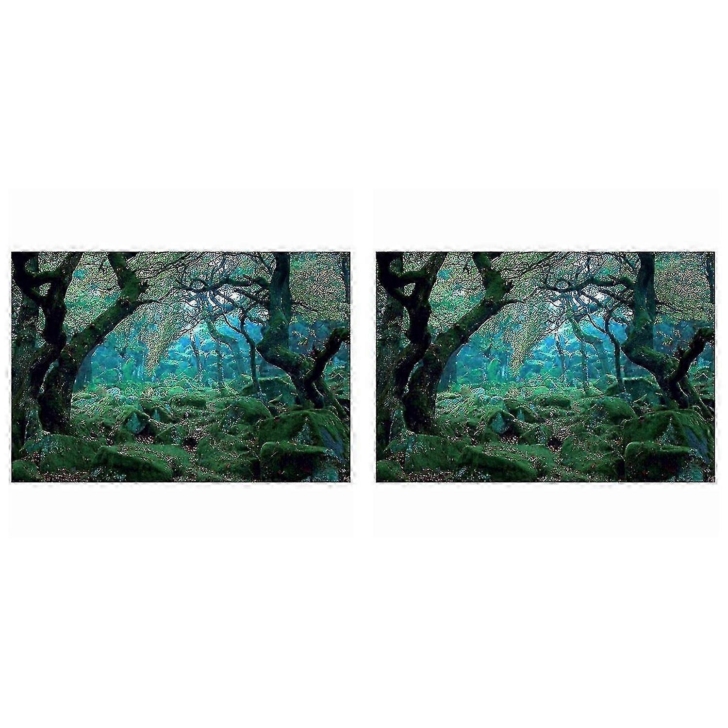 3x5-foot green jungle photography backdrop studio props