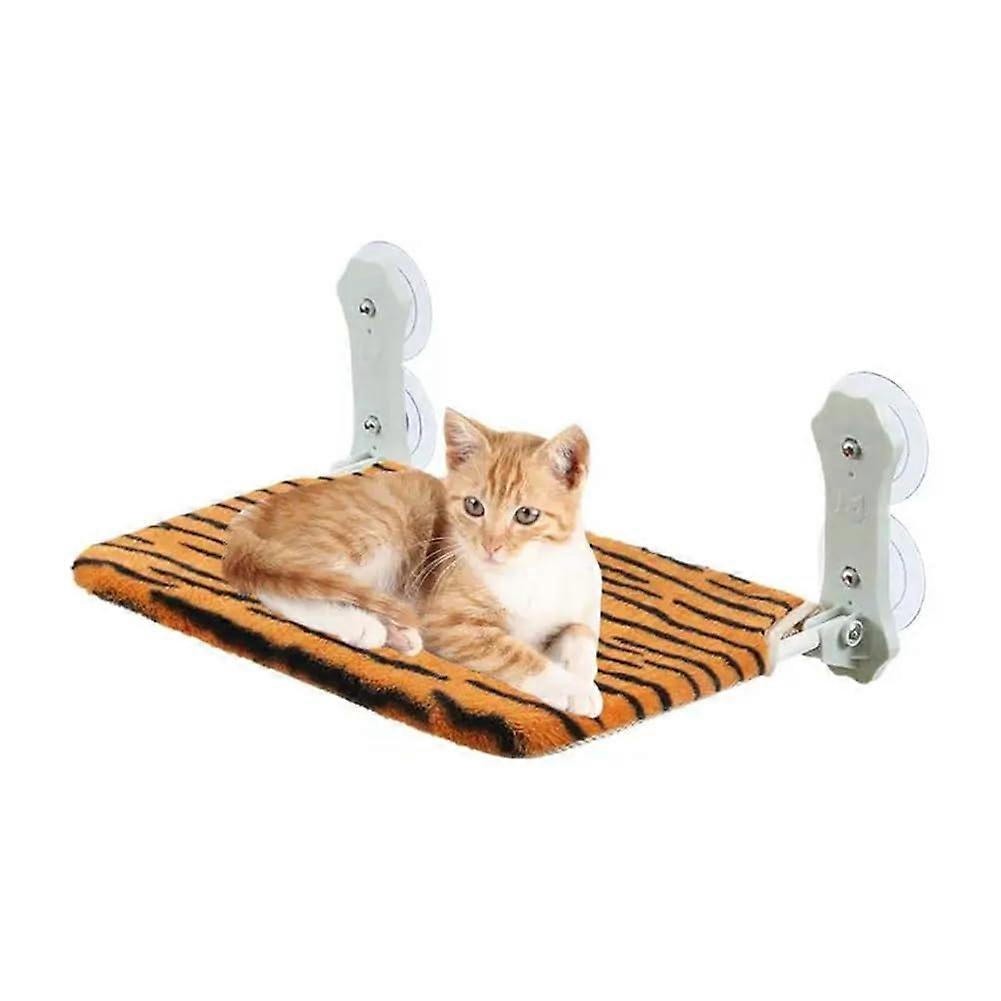 Cat Window Perch with Secure Suction Cups, Foldable Cat Hammock Bed for Glass Windows